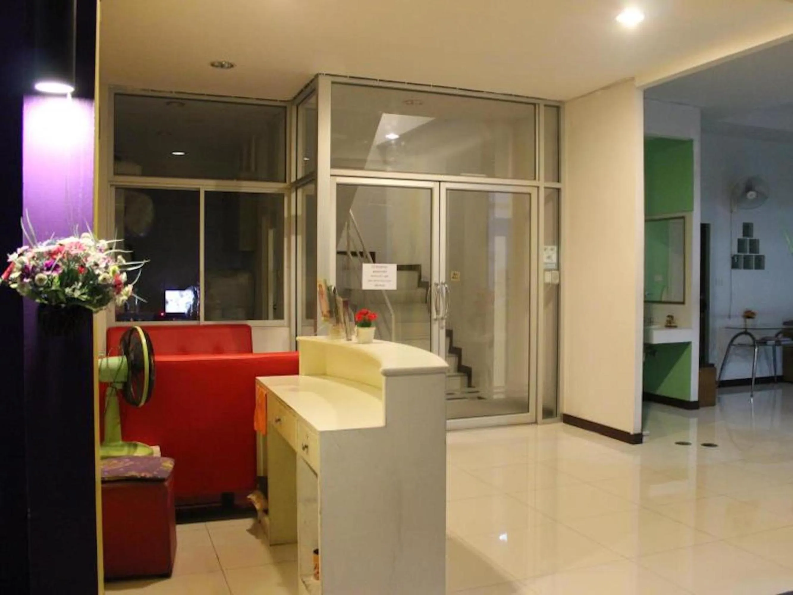 Lobby or reception in The CK Residence Pattaya