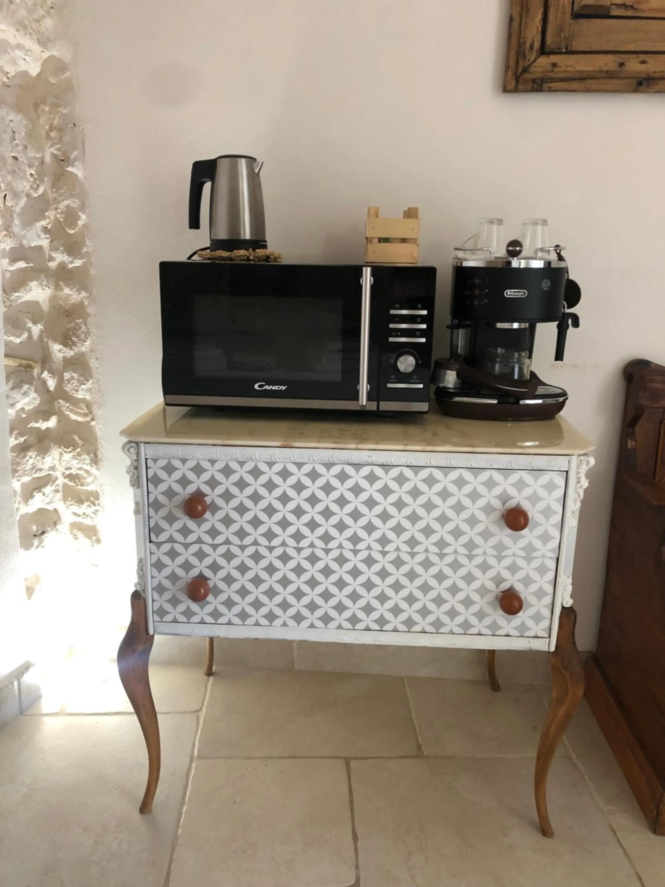 Coffee/tea facilities in La Casetta di Greta