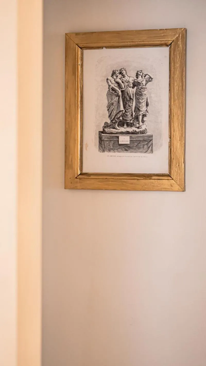 Decorative detail in Palazzo dei Pavoni, Relais di Charme