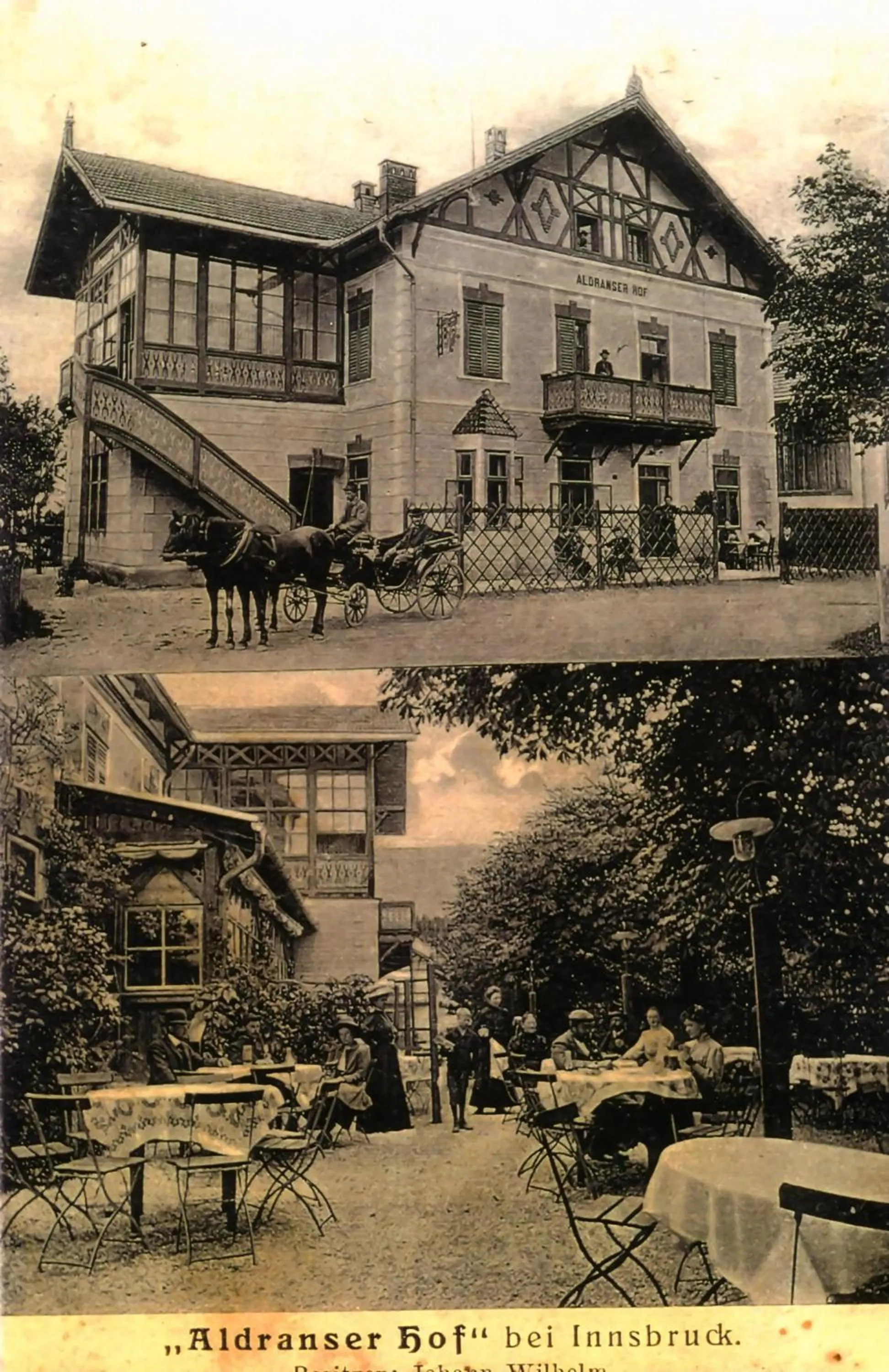 Facade/entrance in Aldranser Hof