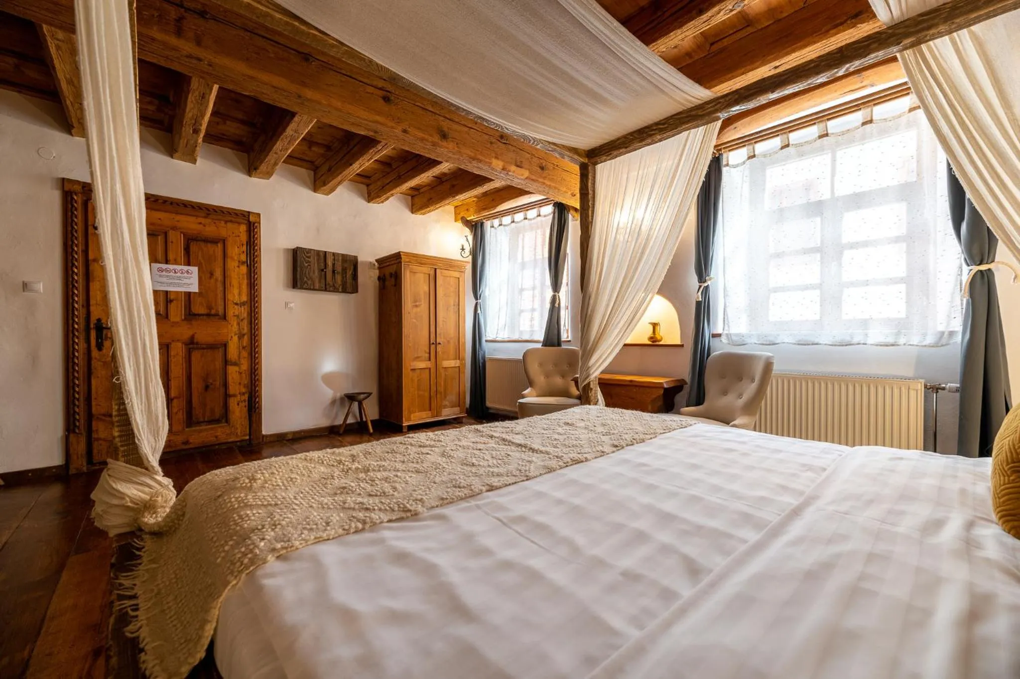 Bed in Boutique Hotel von Graf