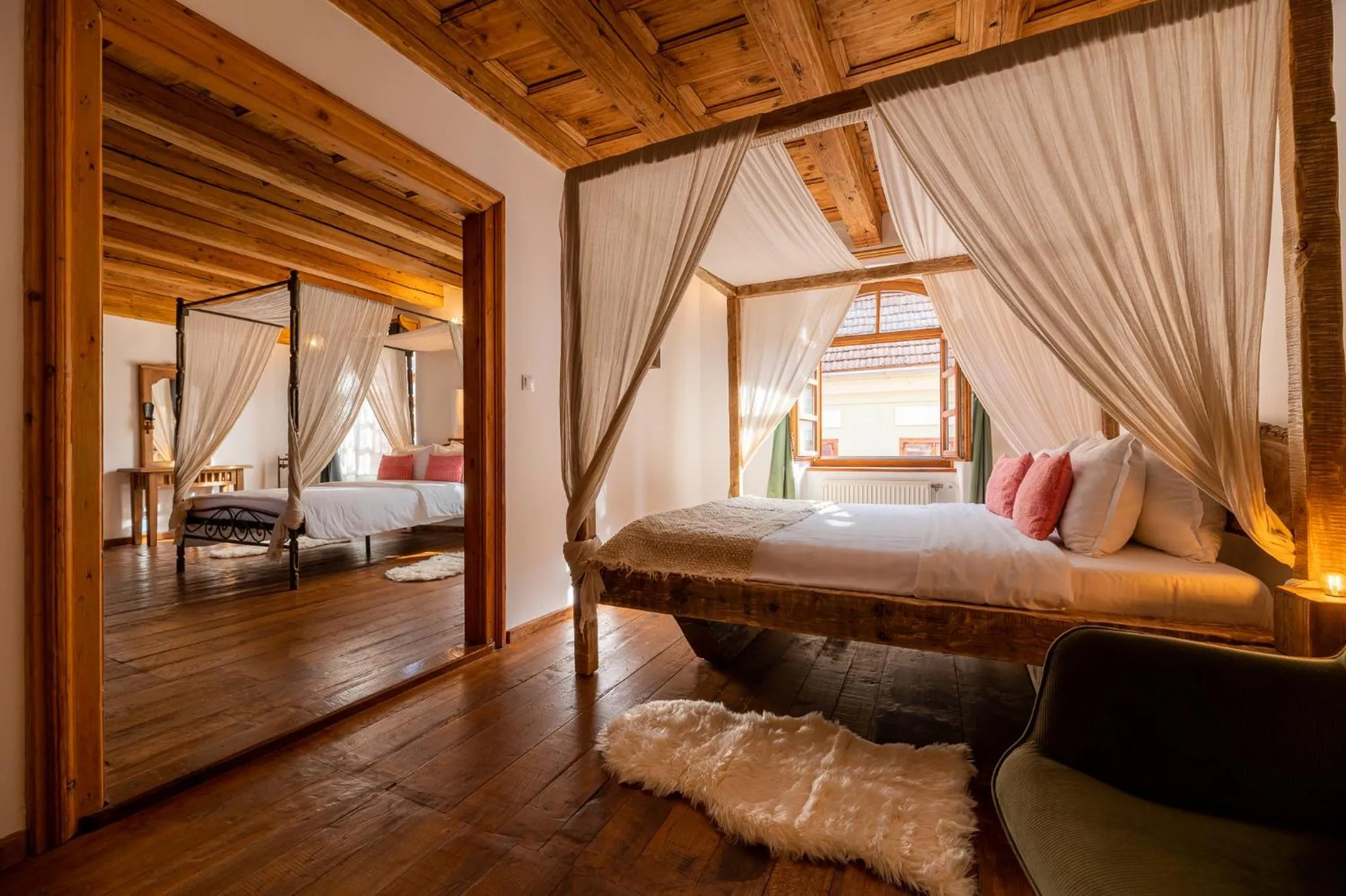 Bed in Boutique Hotel von Graf