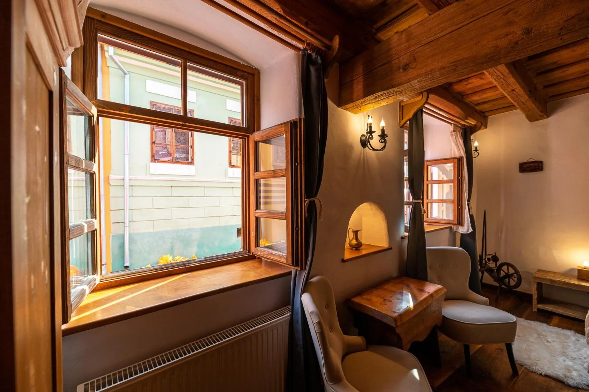 City view in Boutique Hotel von Graf