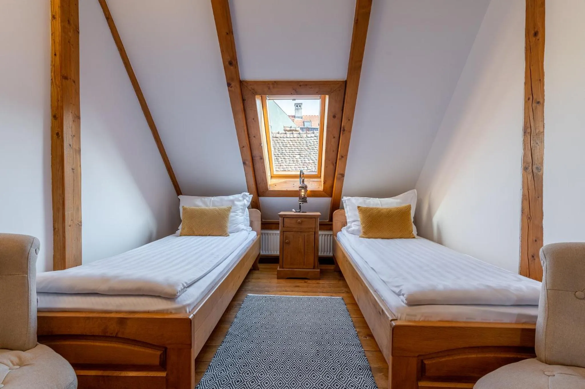 Bed in Boutique Hotel von Graf
