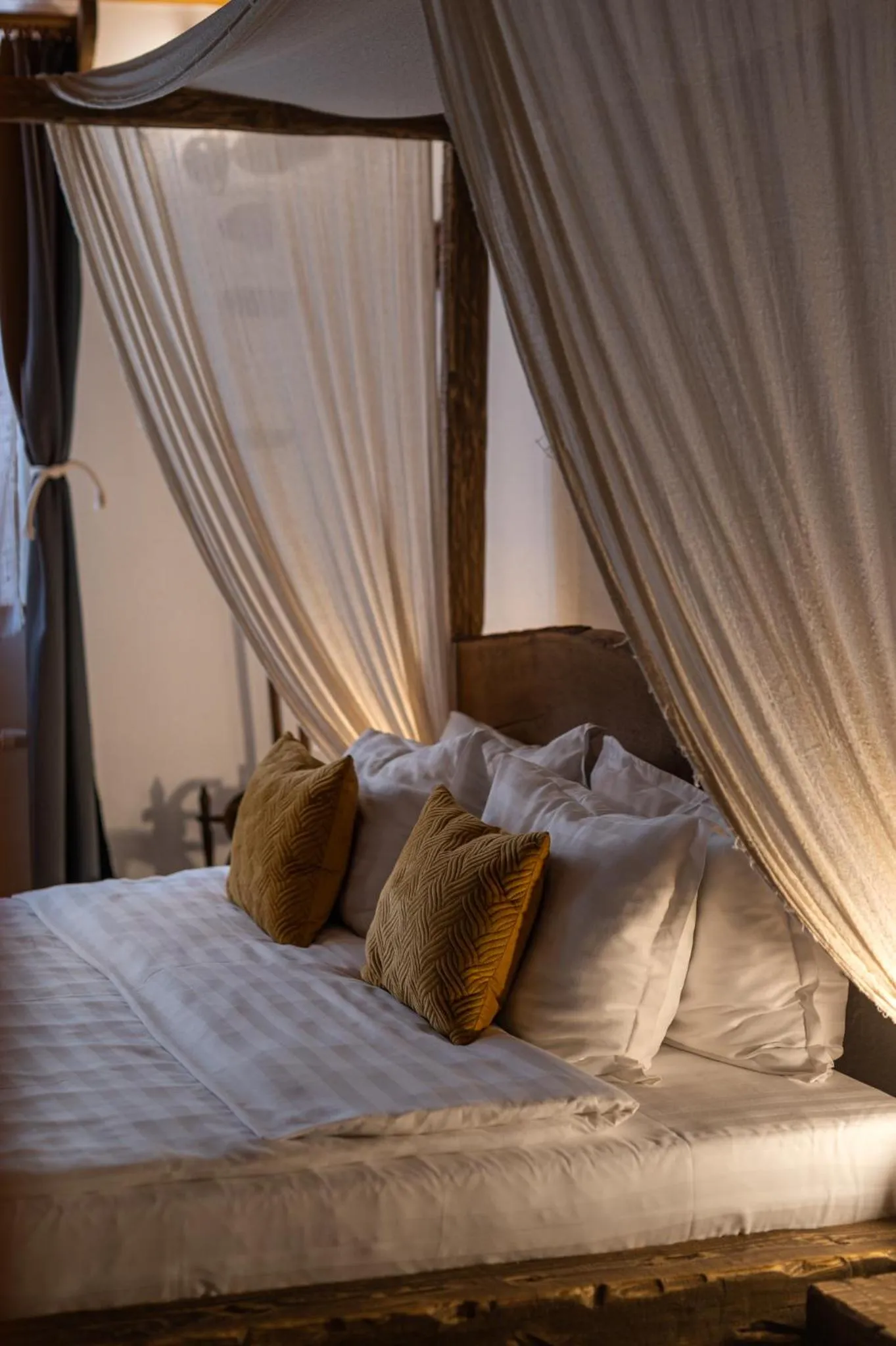 Bed in Boutique Hotel von Graf