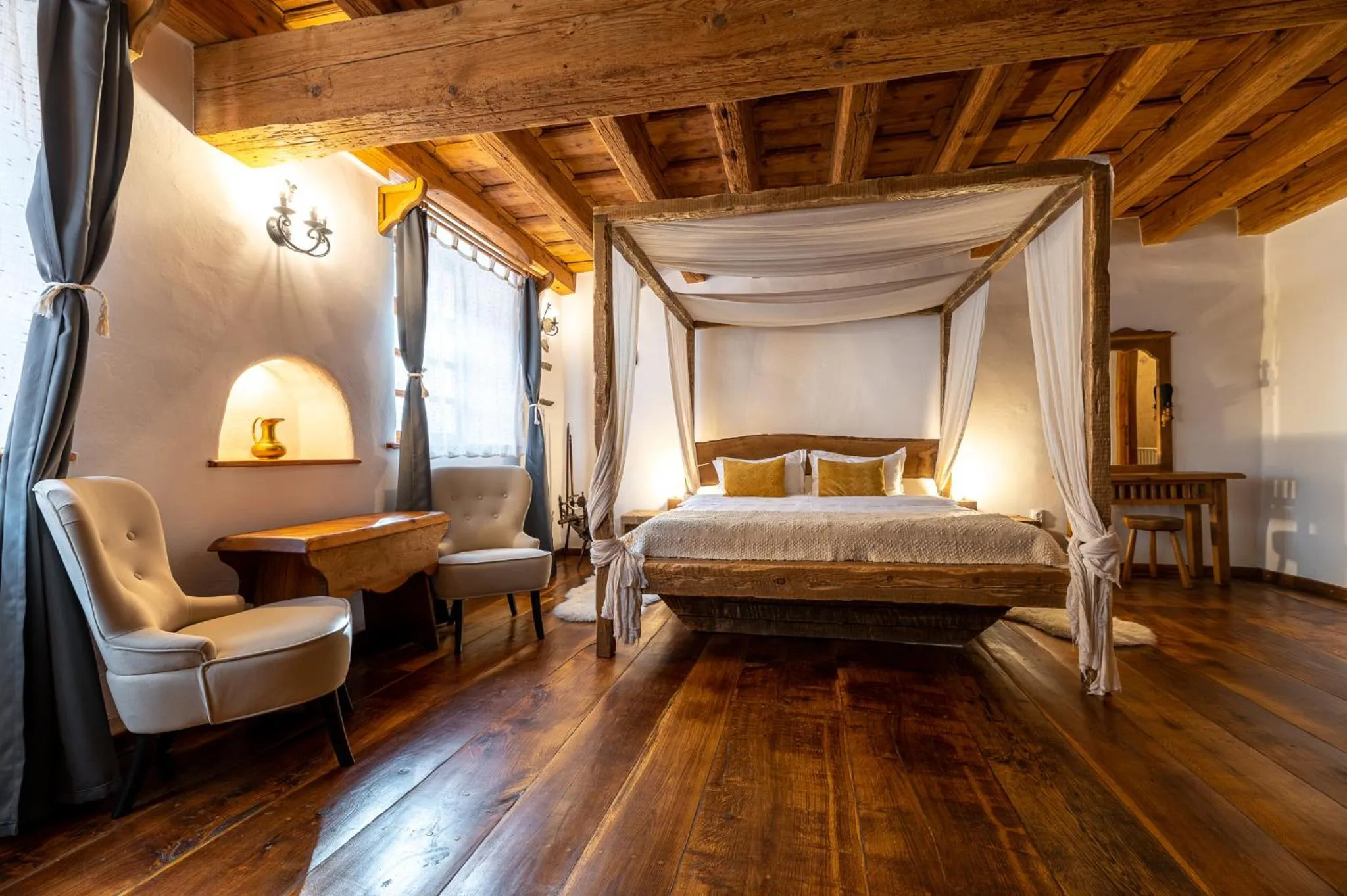 Bed in Boutique Hotel von Graf