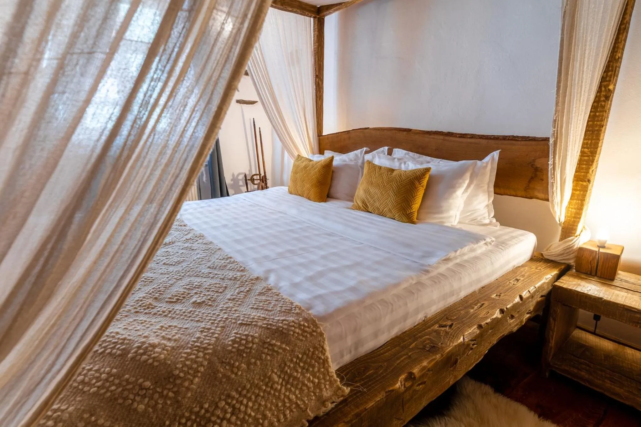 Bedroom, Bed in Boutique Hotel von Graf