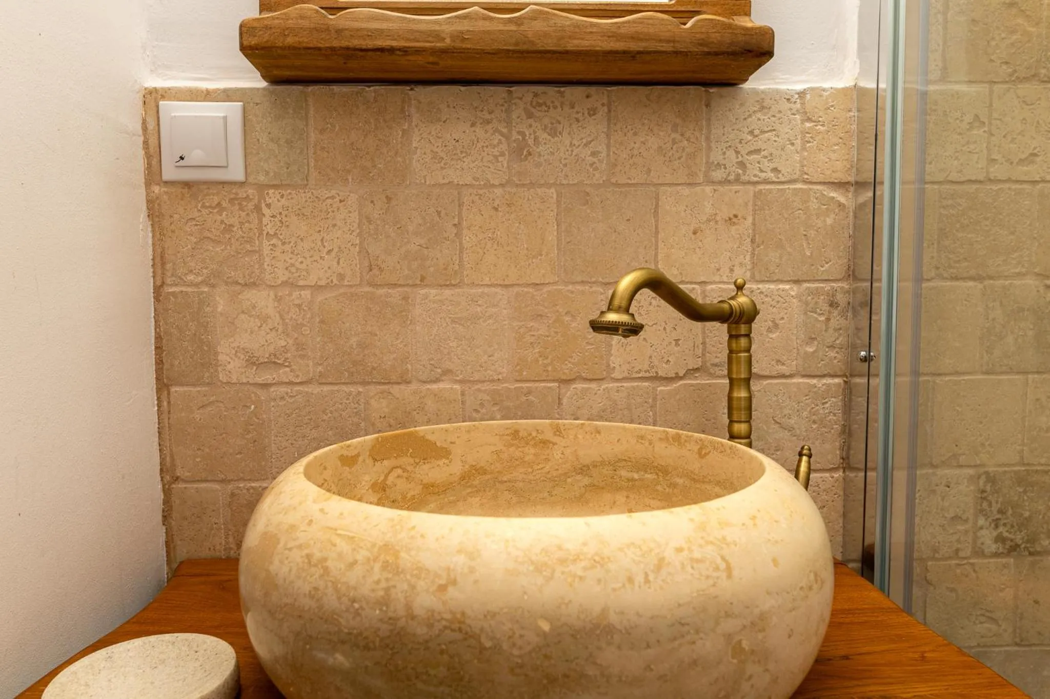 Bathroom in Boutique Hotel von Graf