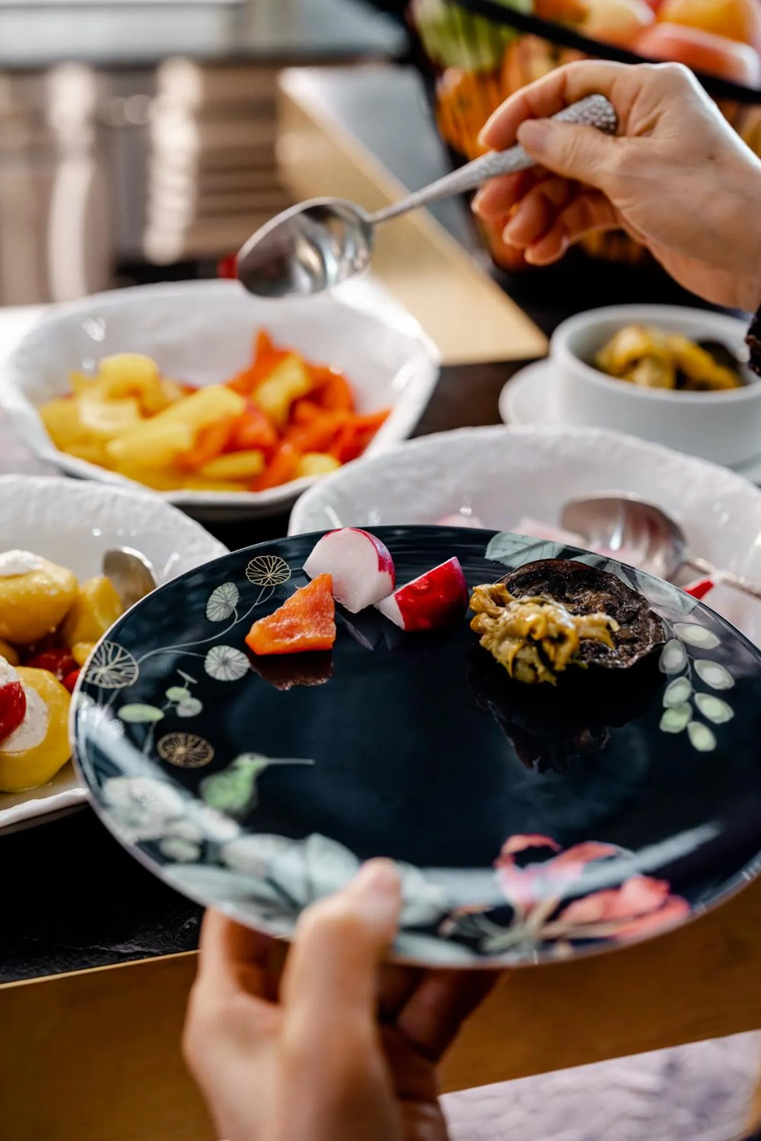 Breakfast in O11 Boutique Hotel Vienna