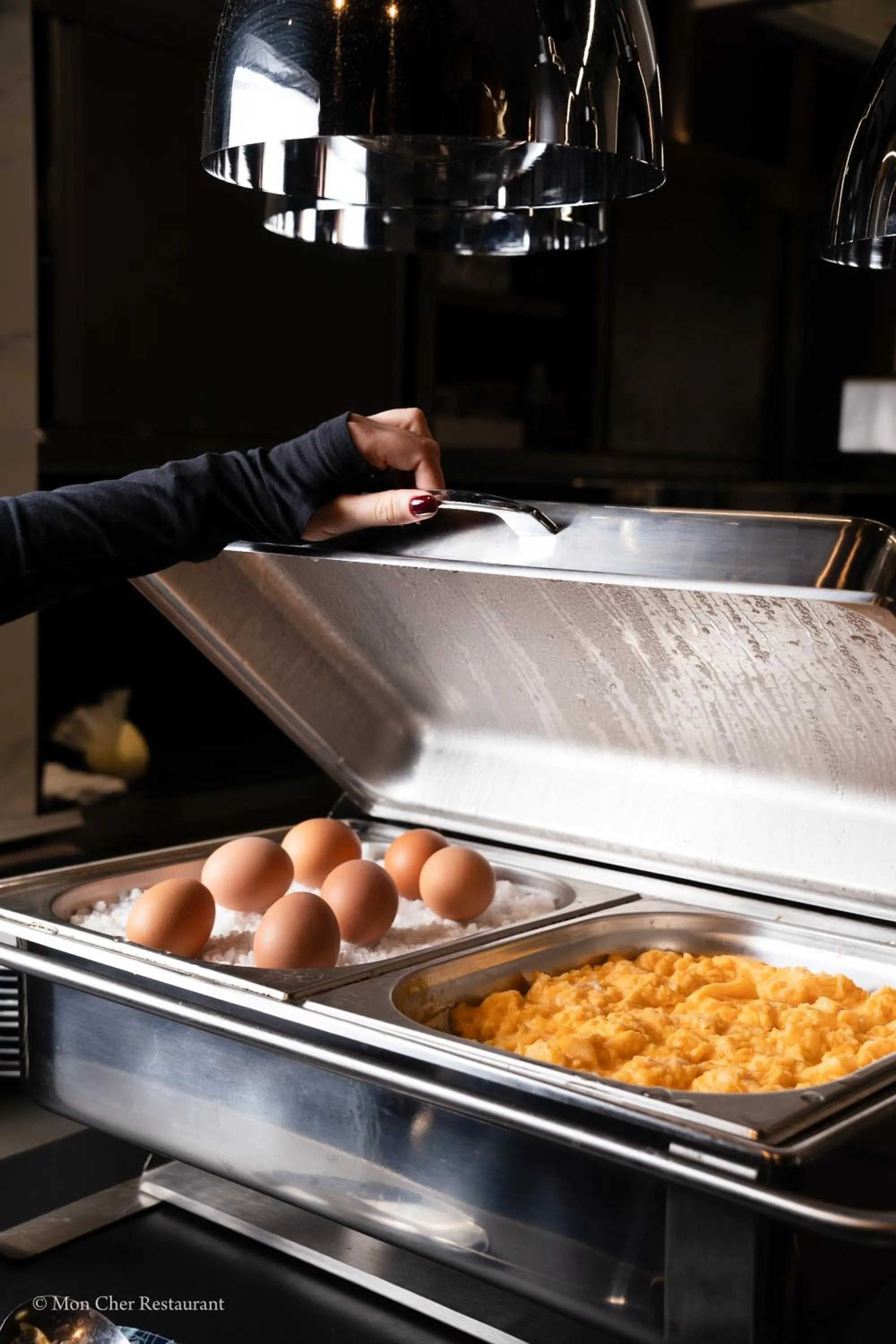 Restaurant/places to eat in O11 Boutique Hotel Vienna