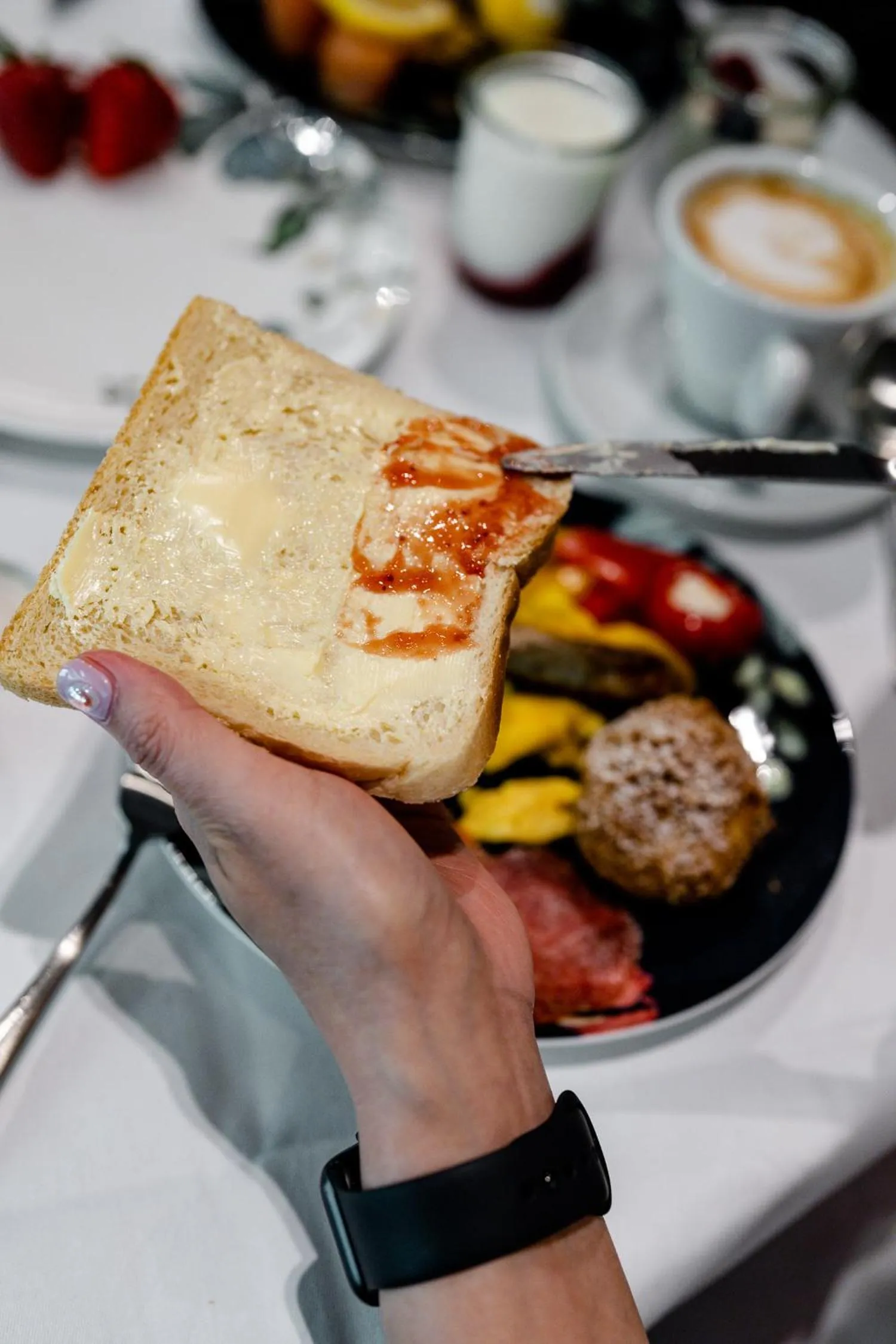 Restaurant/places to eat in O11 Boutique Hotel Vienna