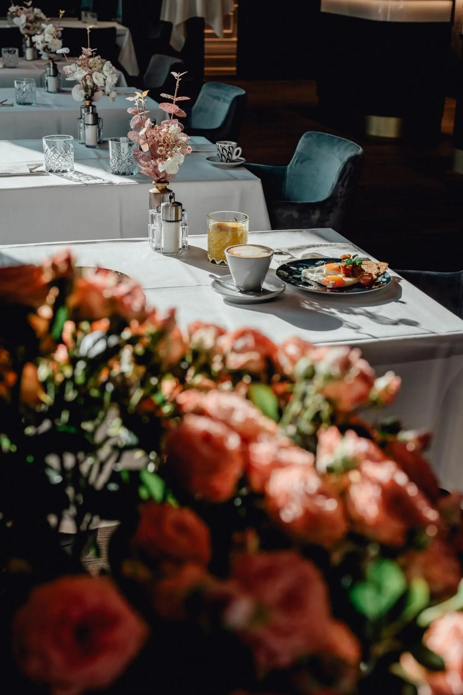 Restaurant/places to eat in O11 Boutique Hotel Vienna