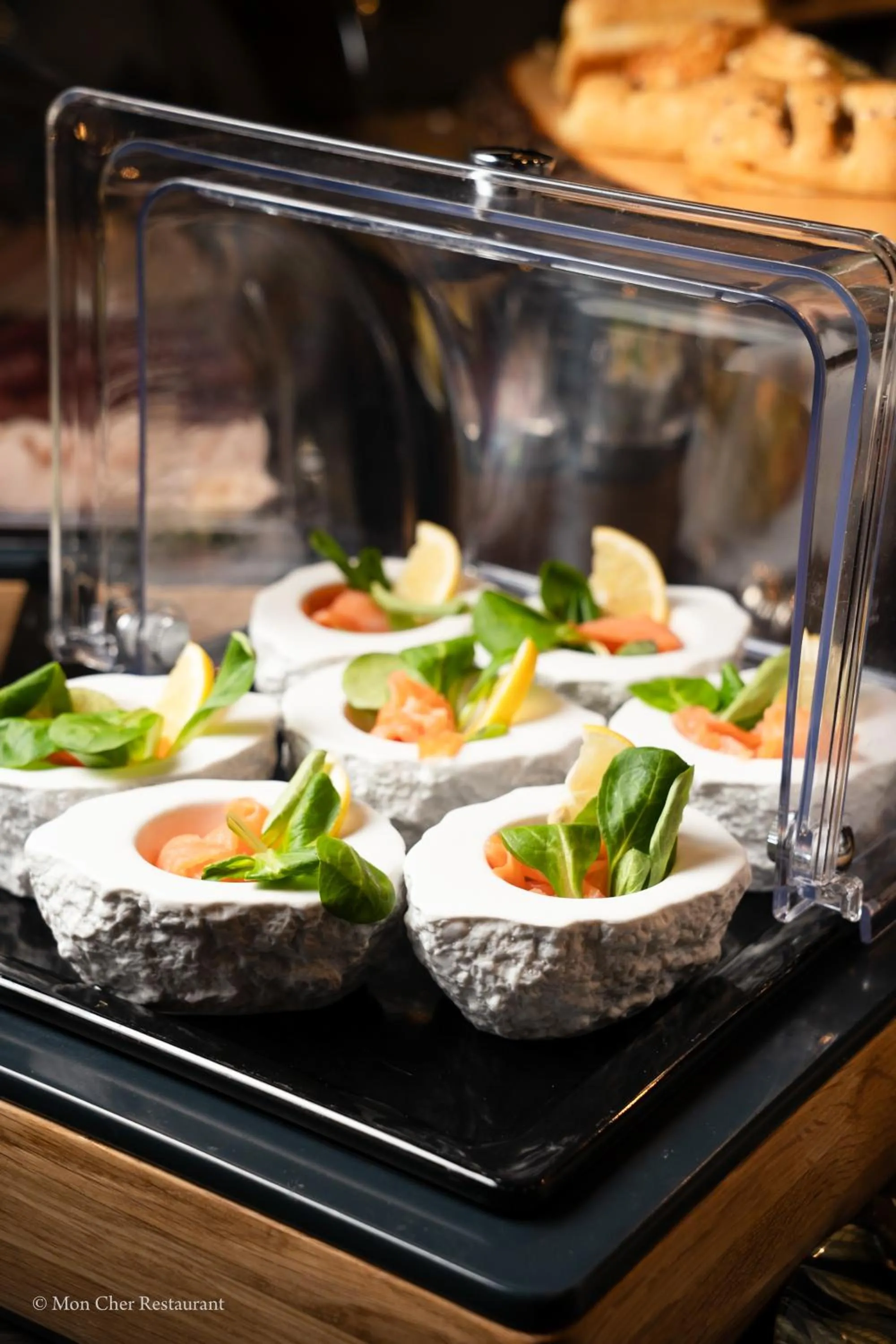 Restaurant/places to eat in O11 Boutique Hotel Vienna