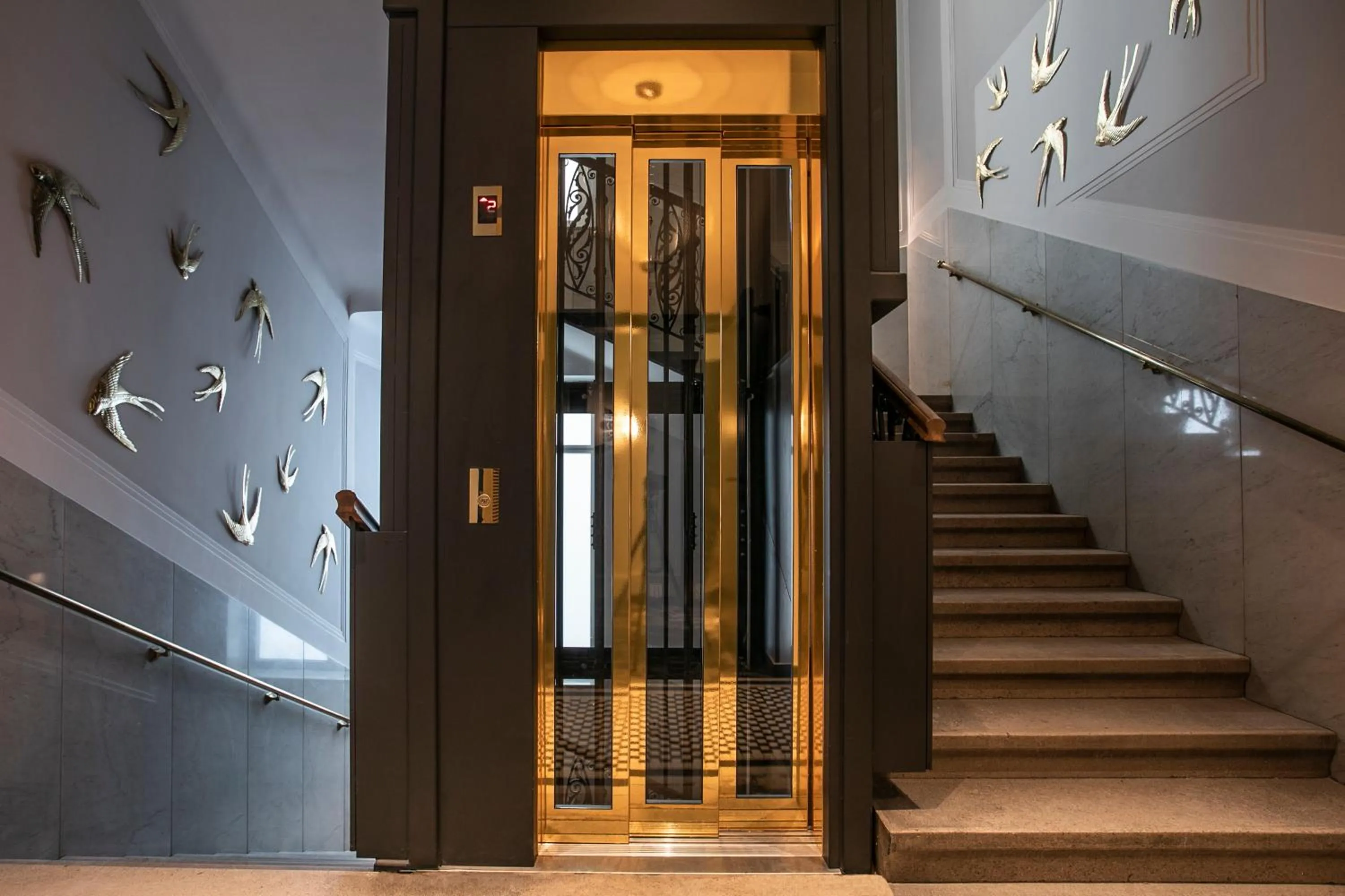 elevator in O11 Boutique Hotel Vienna