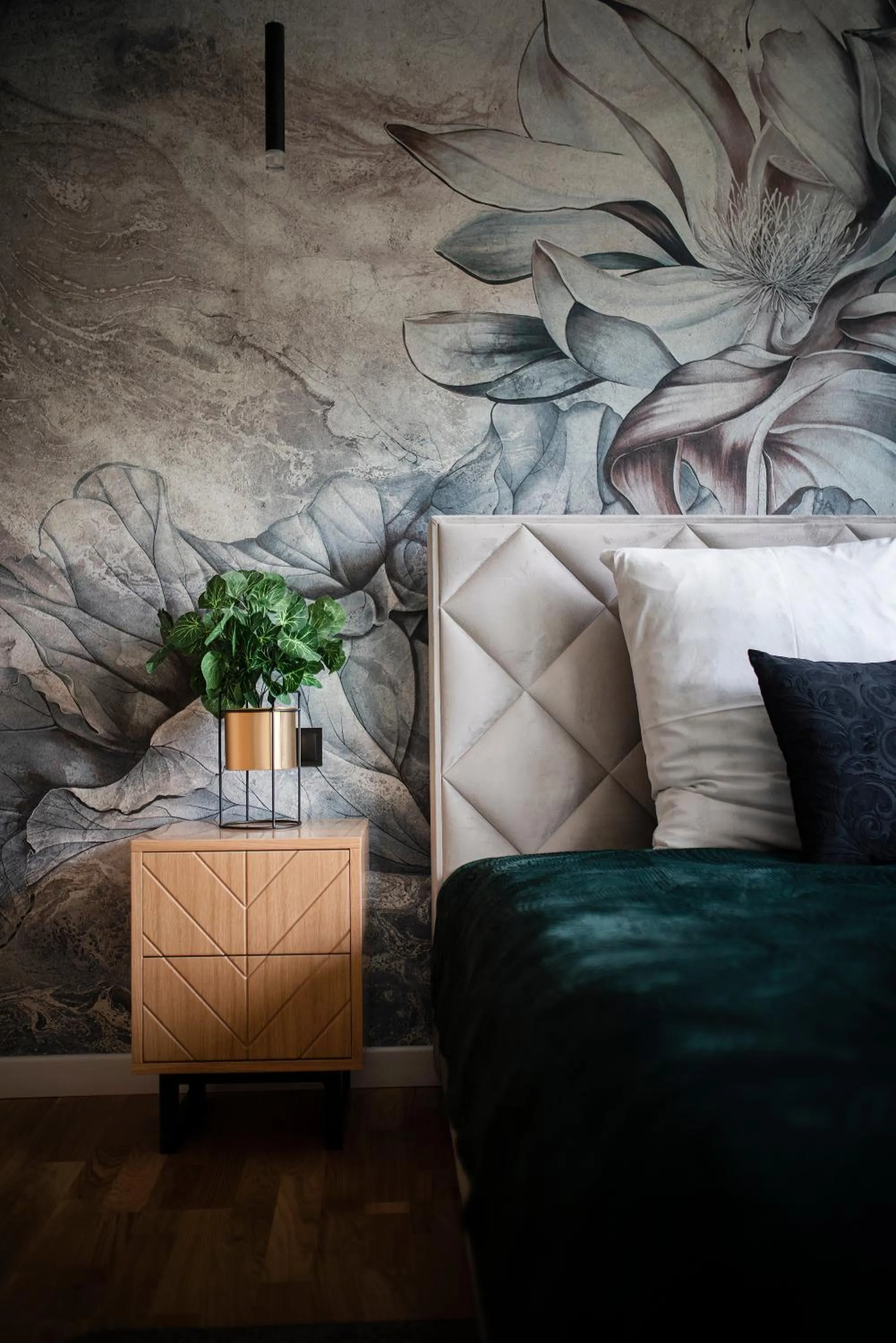 Bed in Easy Rent Apartments - GOLD 30, Basen & SPA, Centrum 24h Check-in