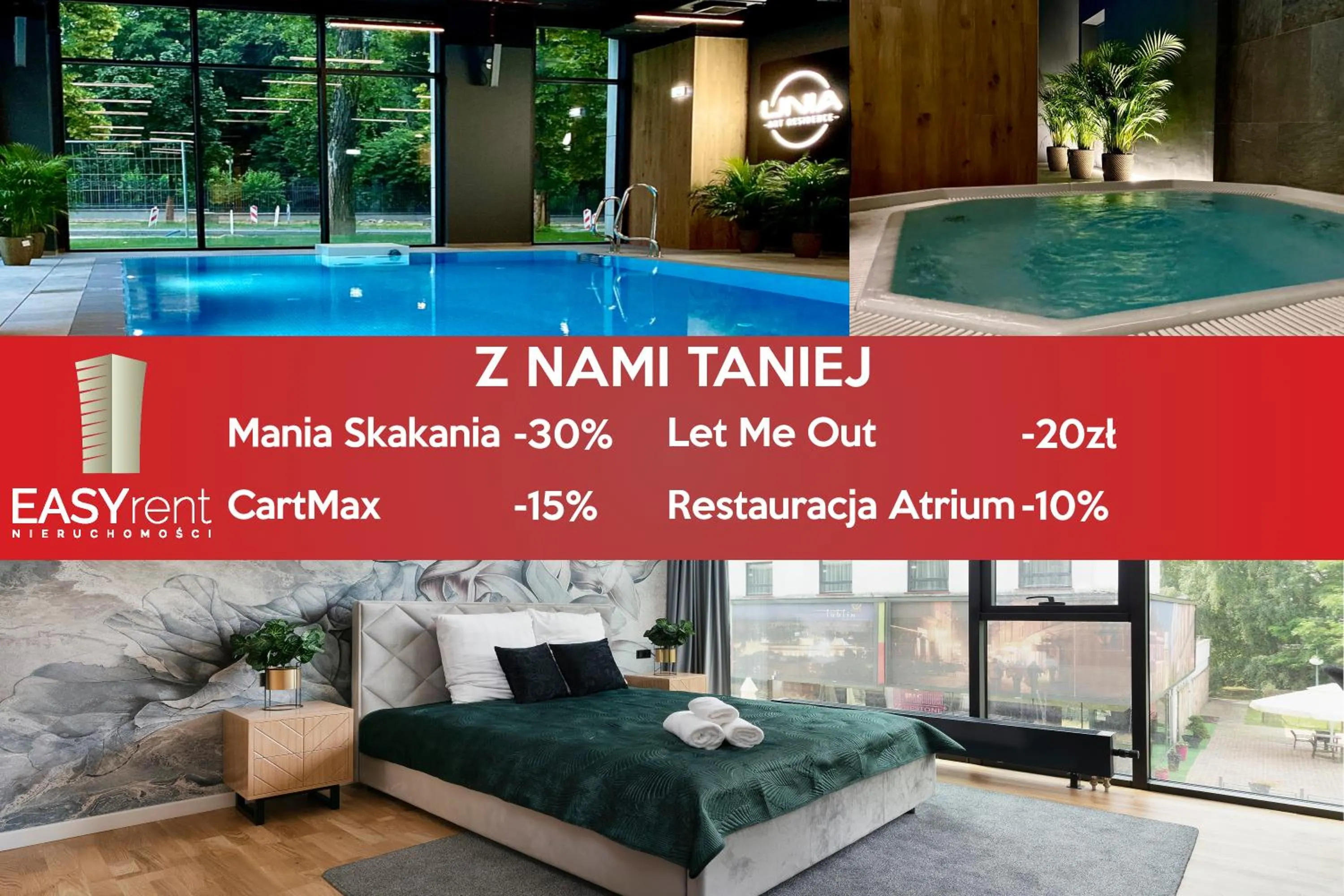 Easy Rent Apartments - GOLD 30, Basen & SPA, Centrum 24h Check-in