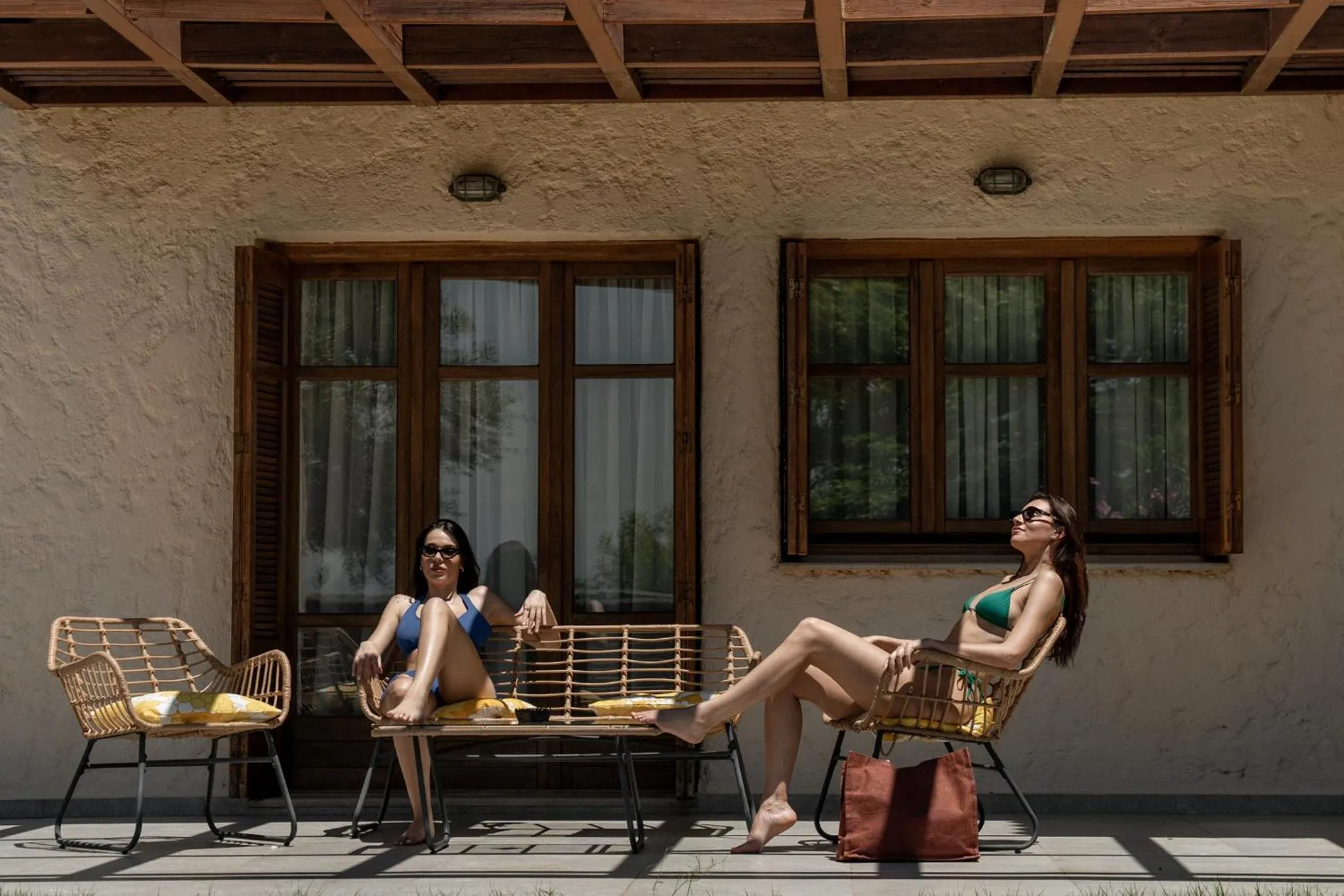 Patio in Kaminos Evia