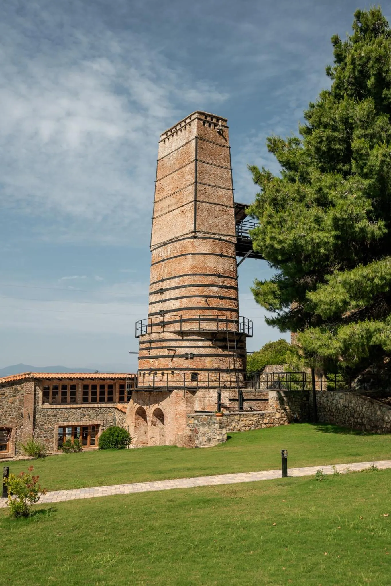 Natural landscape in Kaminos Evia