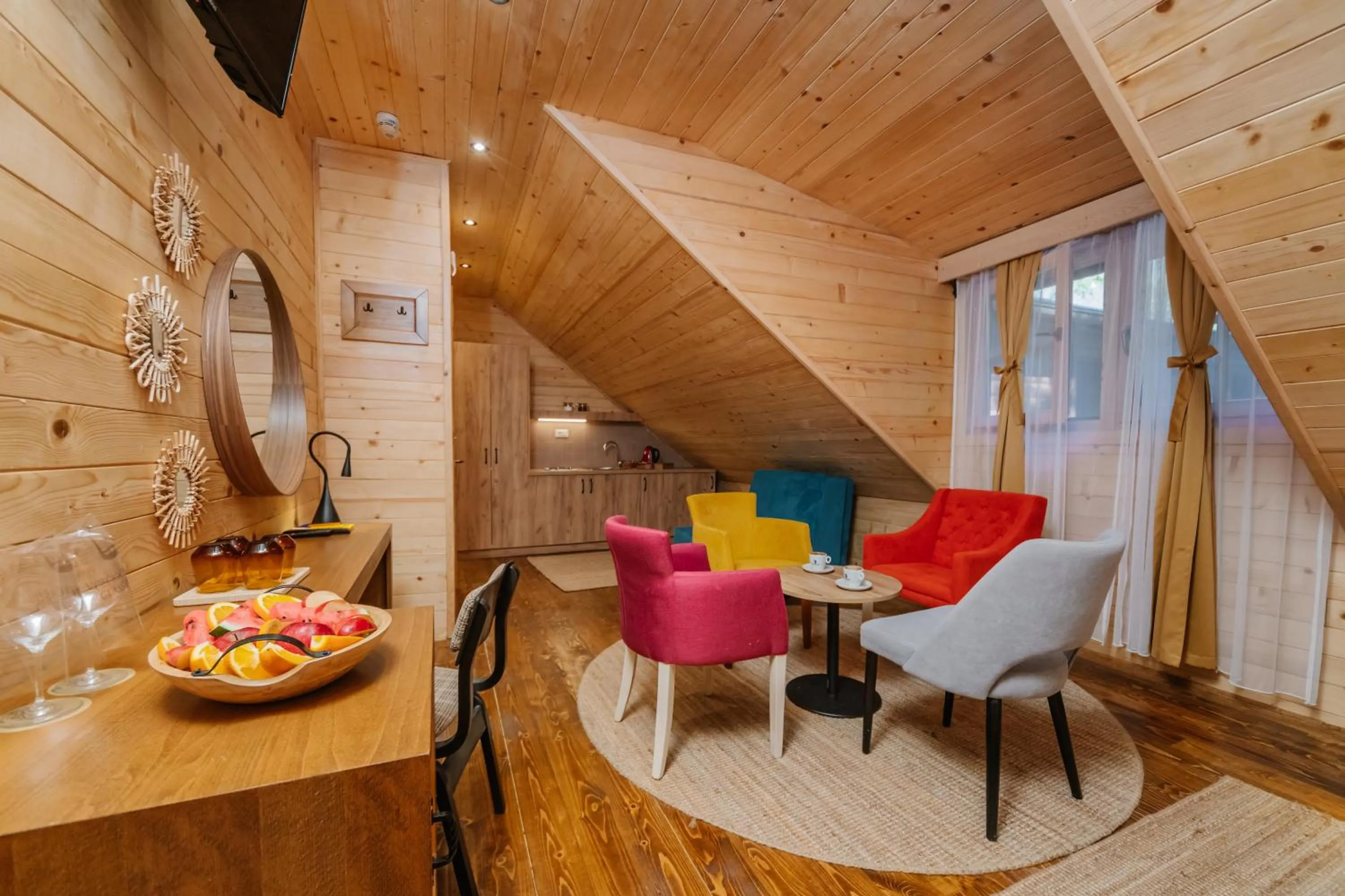 Living room in Hotel Porto Tara