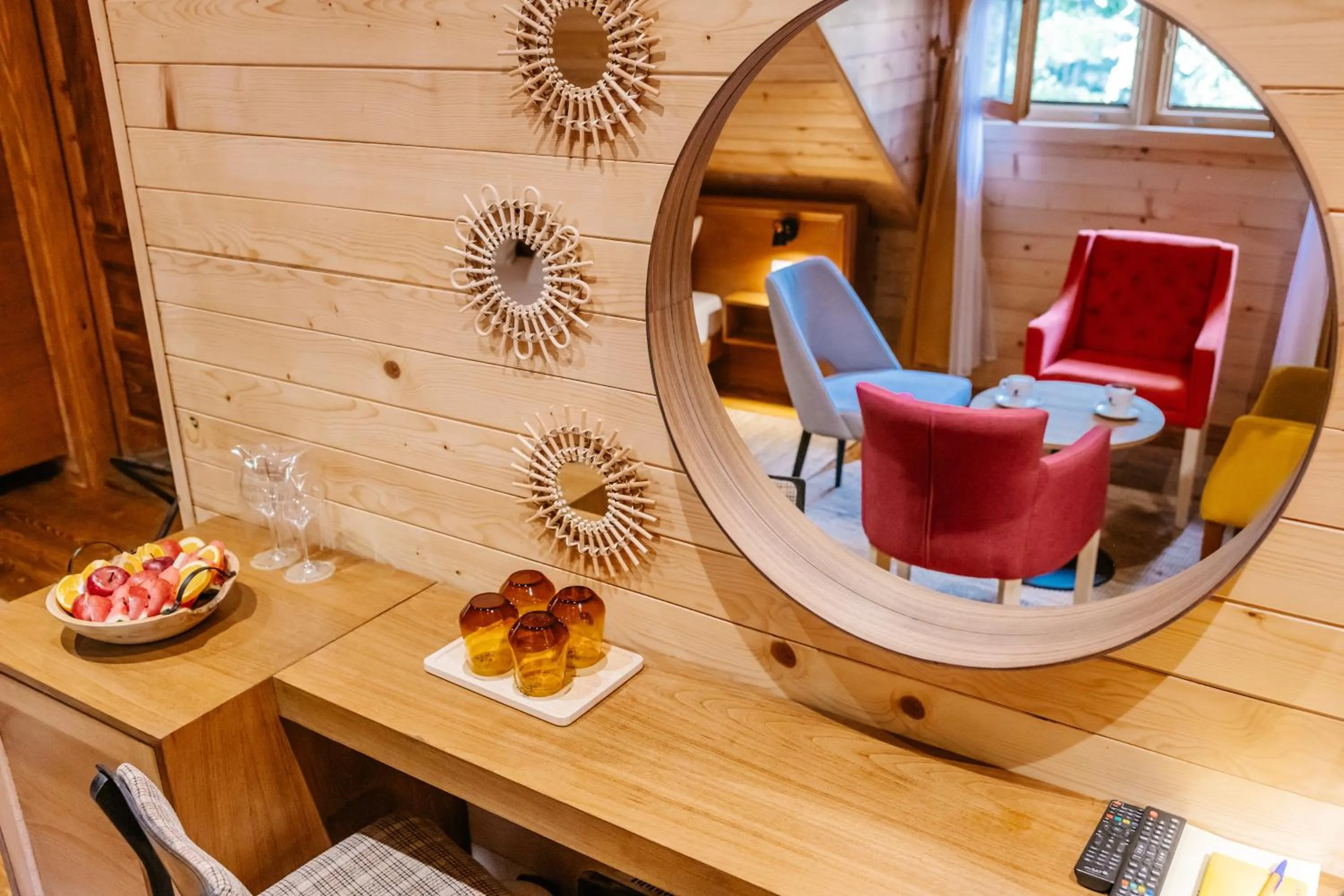 Living room in Hotel Porto Tara