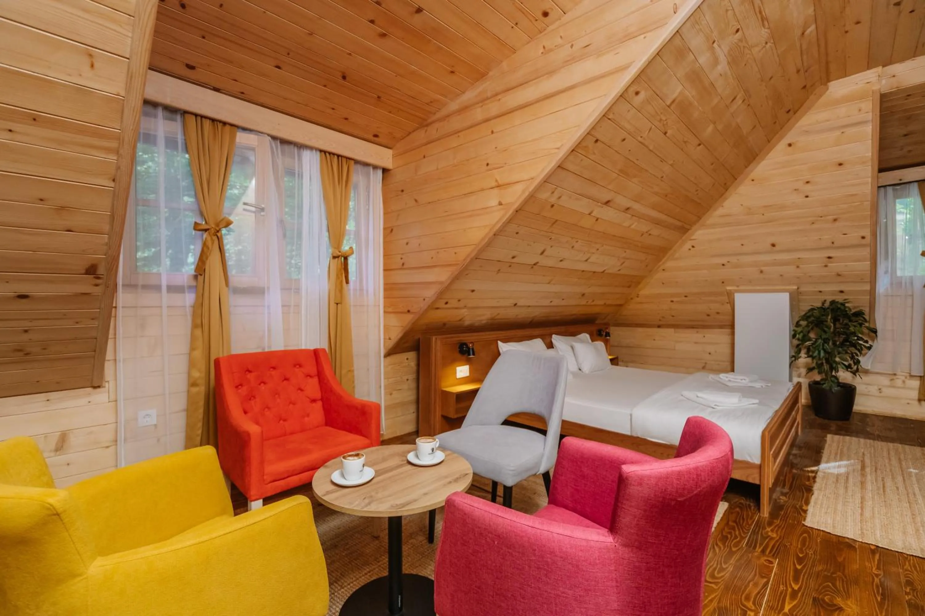 Bed in Hotel Porto Tara