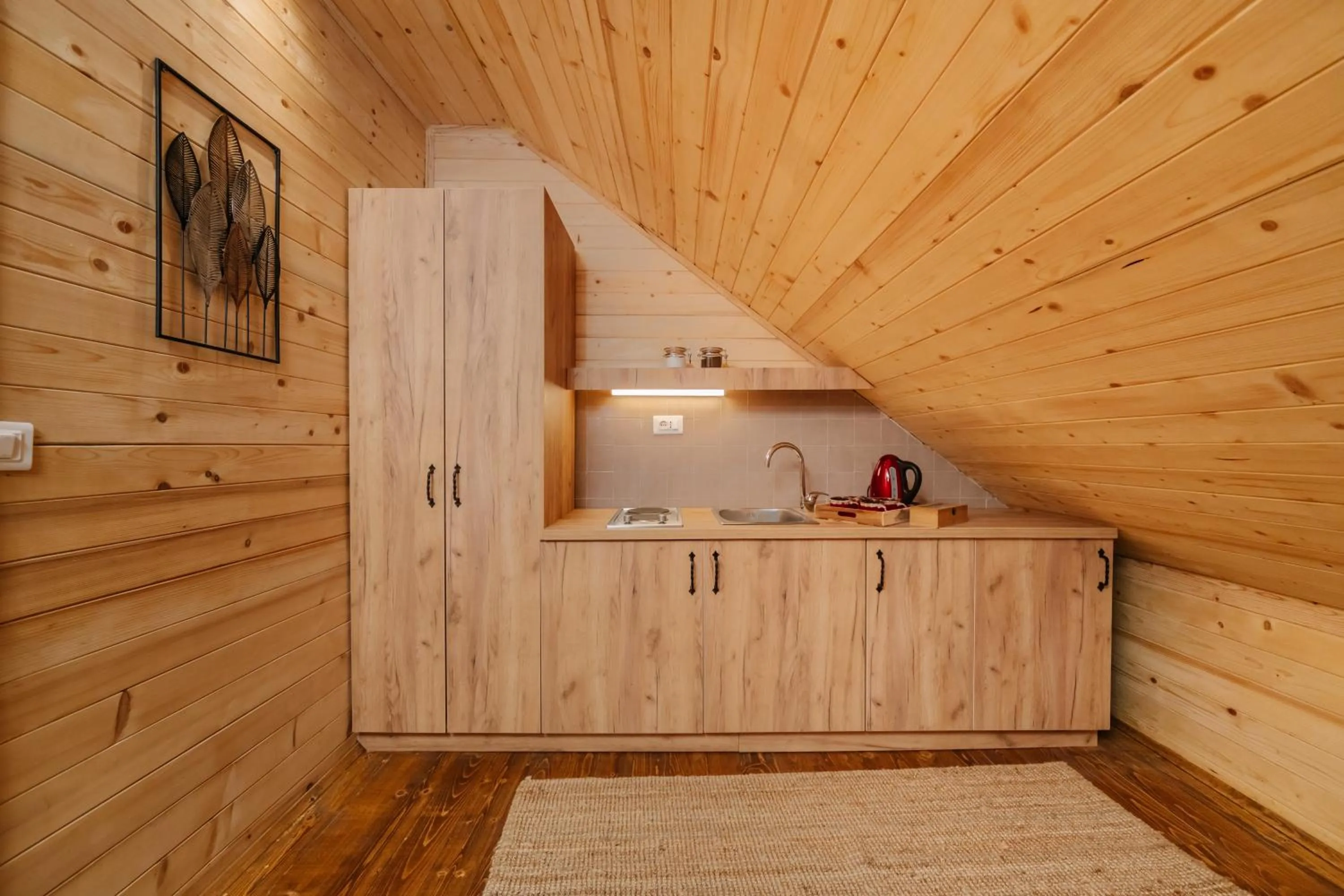 Kitchen or kitchenette in Hotel Porto Tara