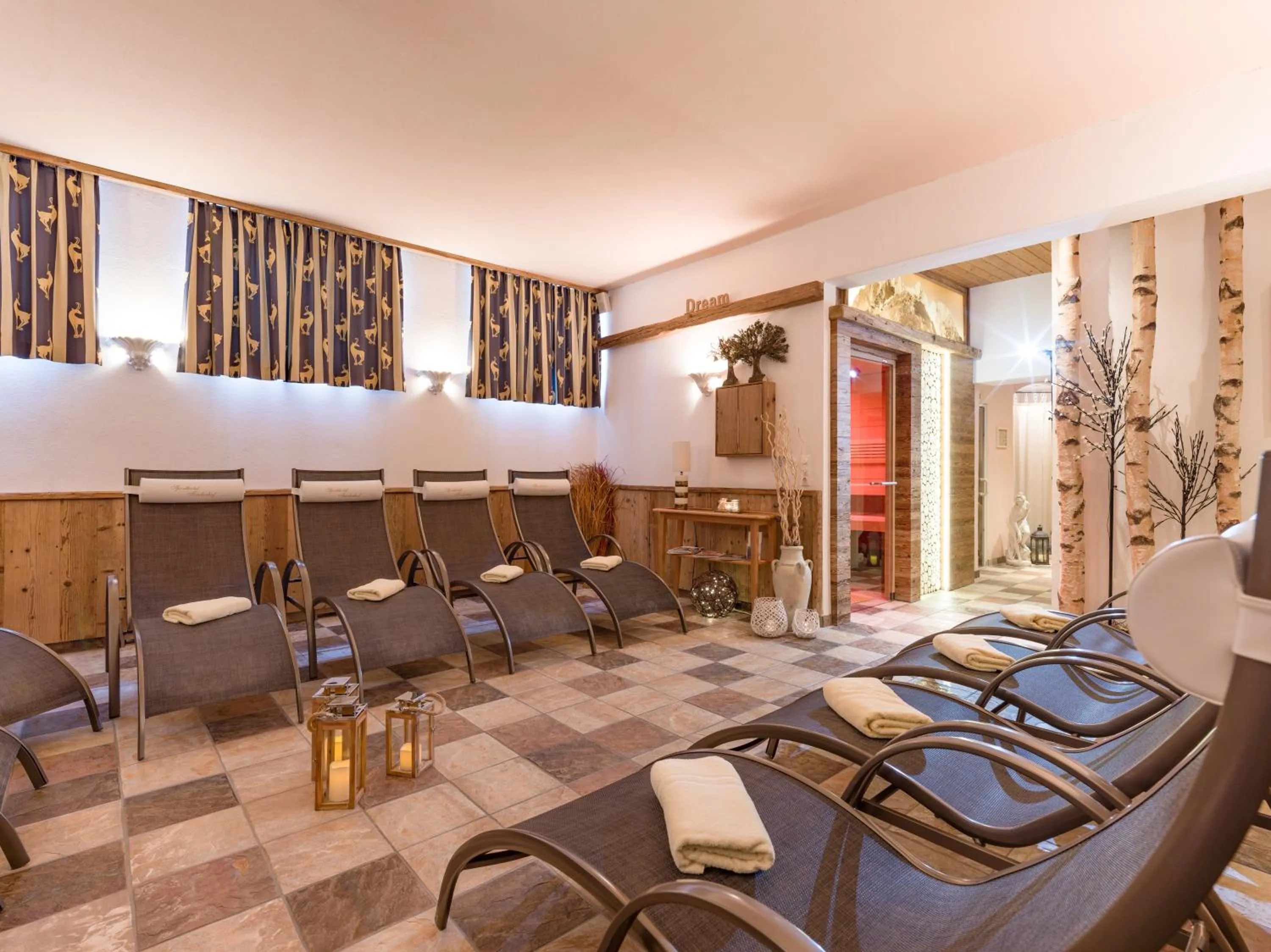 Sauna in Sporthotel Tirolerhof