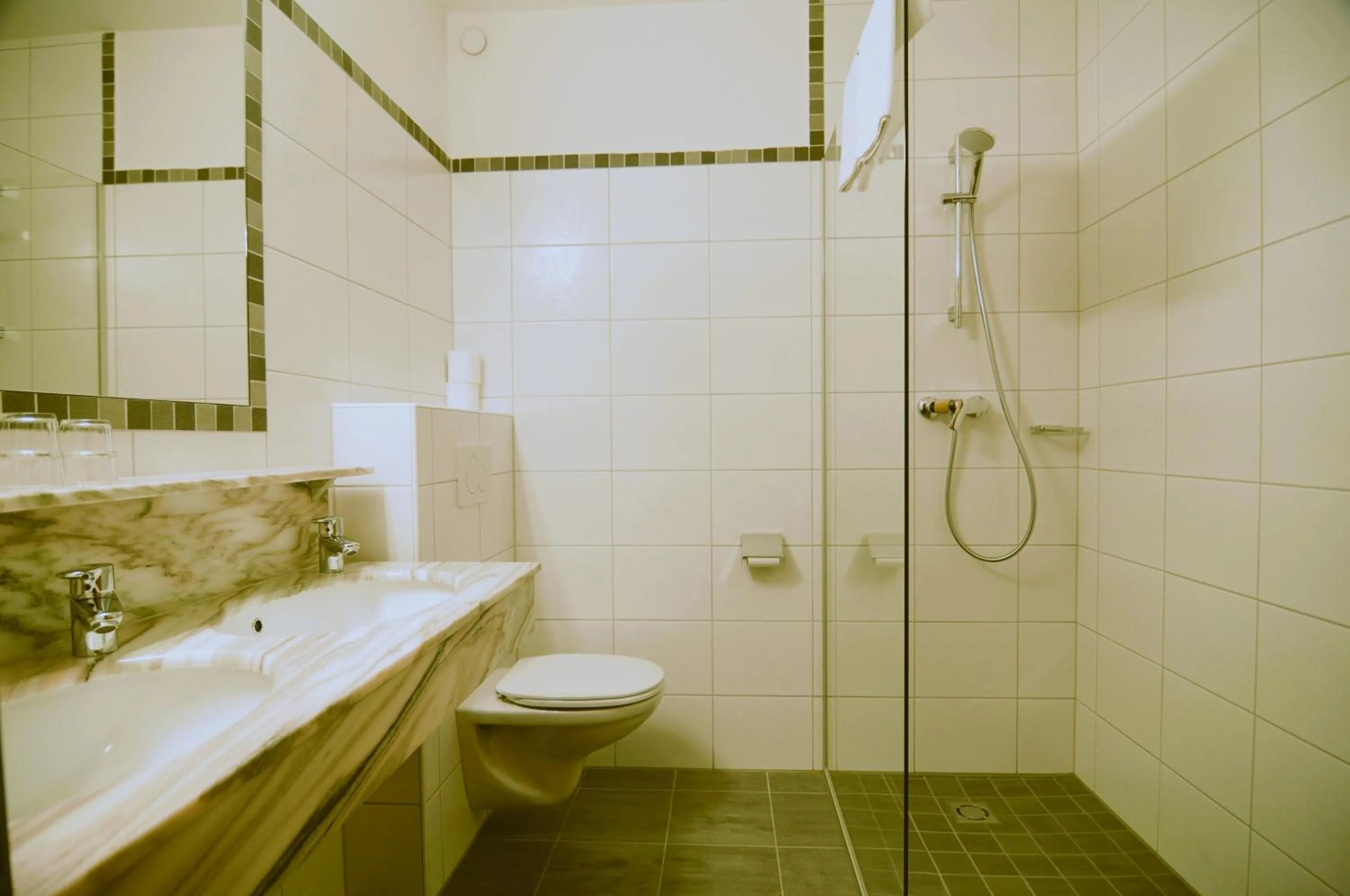 Bathroom in Sporthotel Tirolerhof