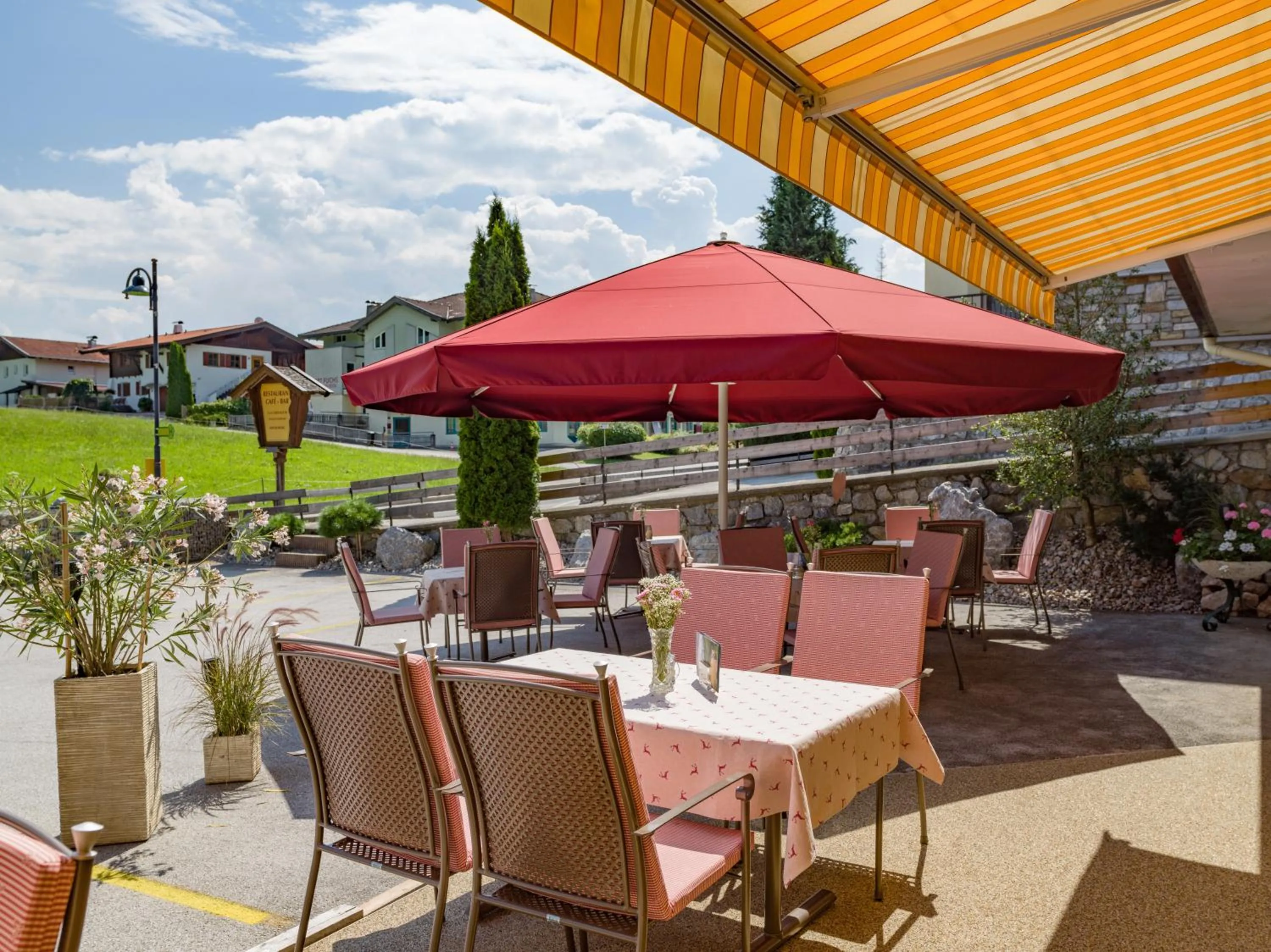 Balcony/Terrace in Sporthotel Tirolerhof