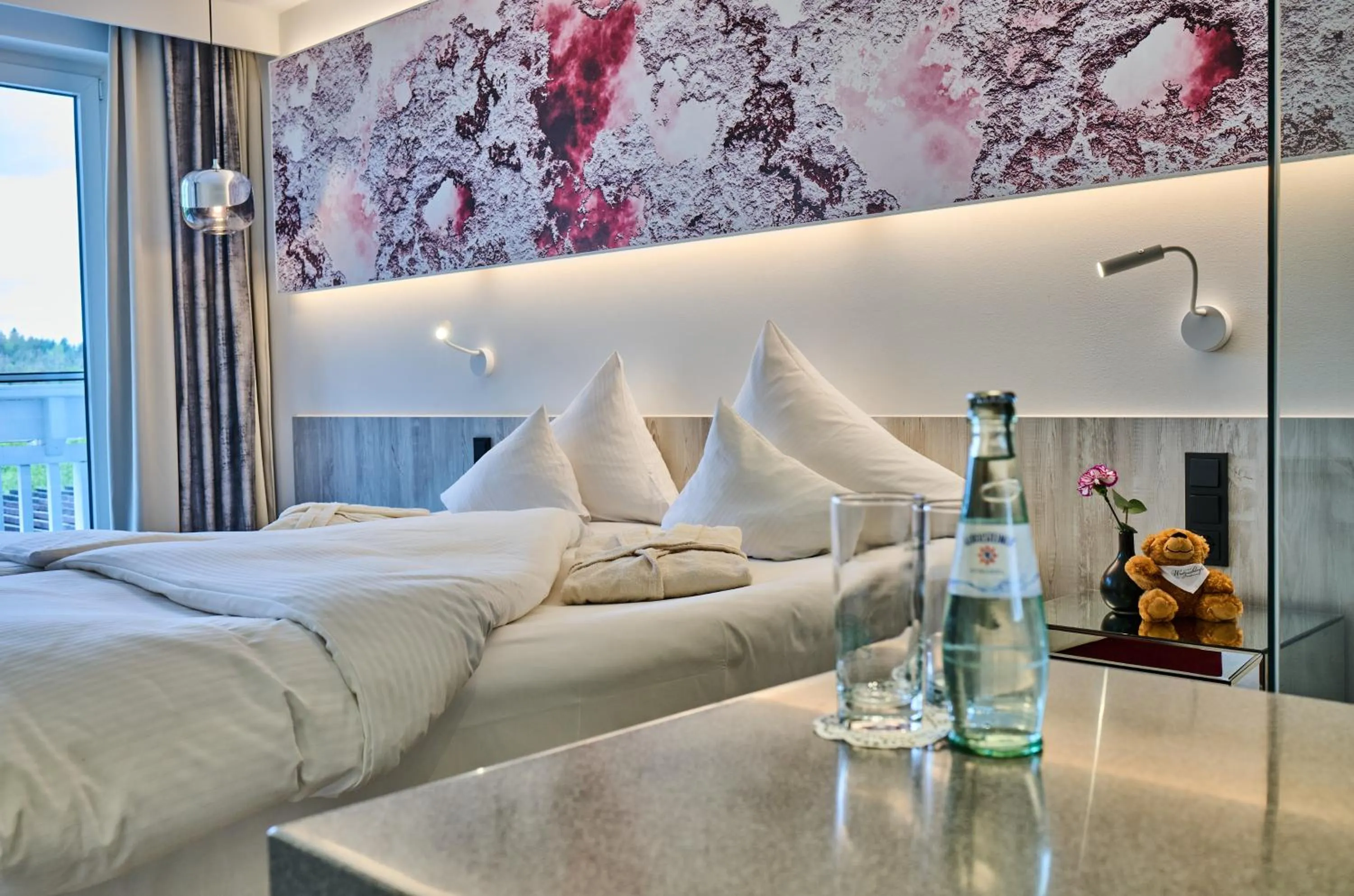 Photo of the whole room, Bed in Hotel Wutzschleife