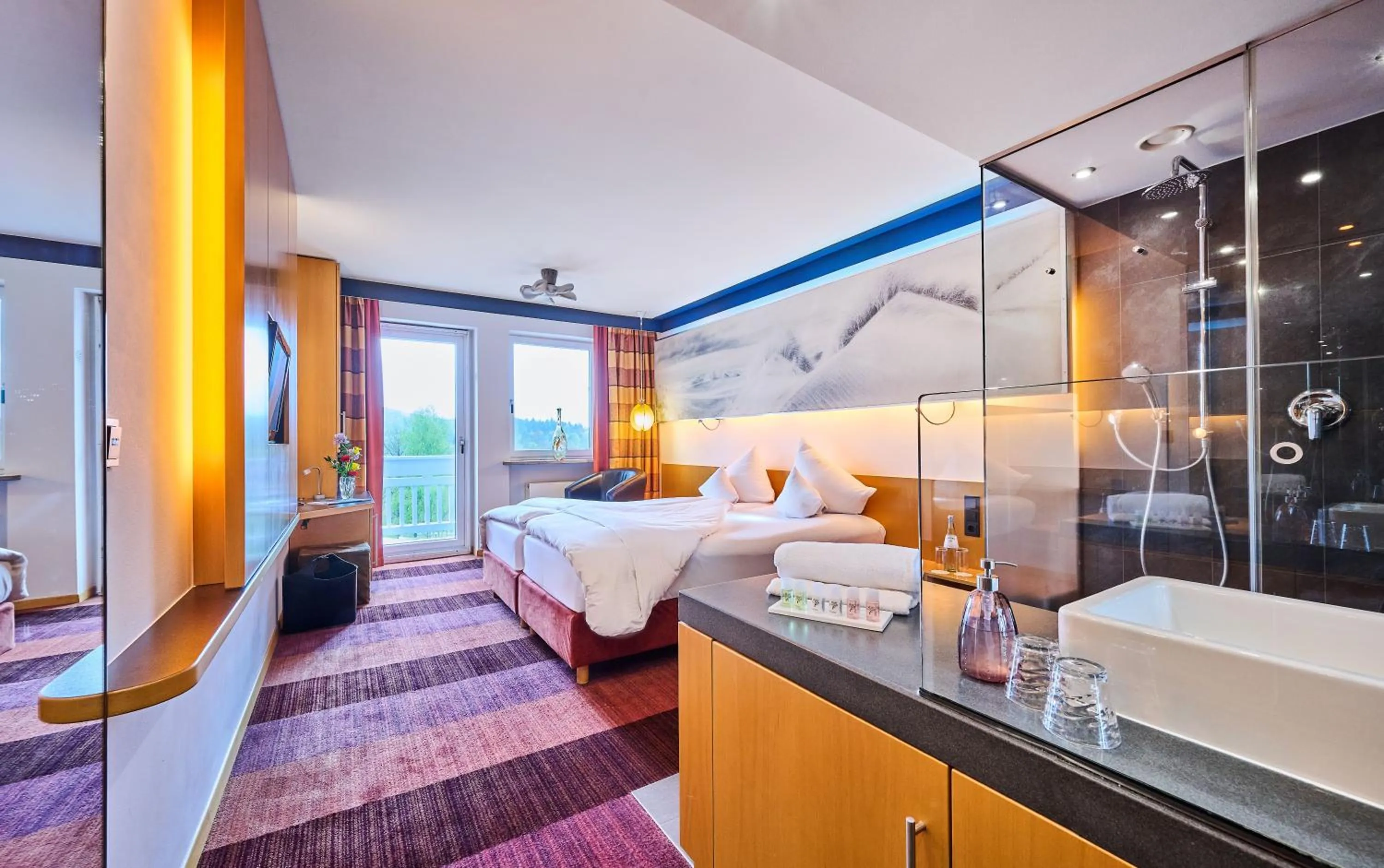 Photo of the whole room, Bed in Hotel Wutzschleife