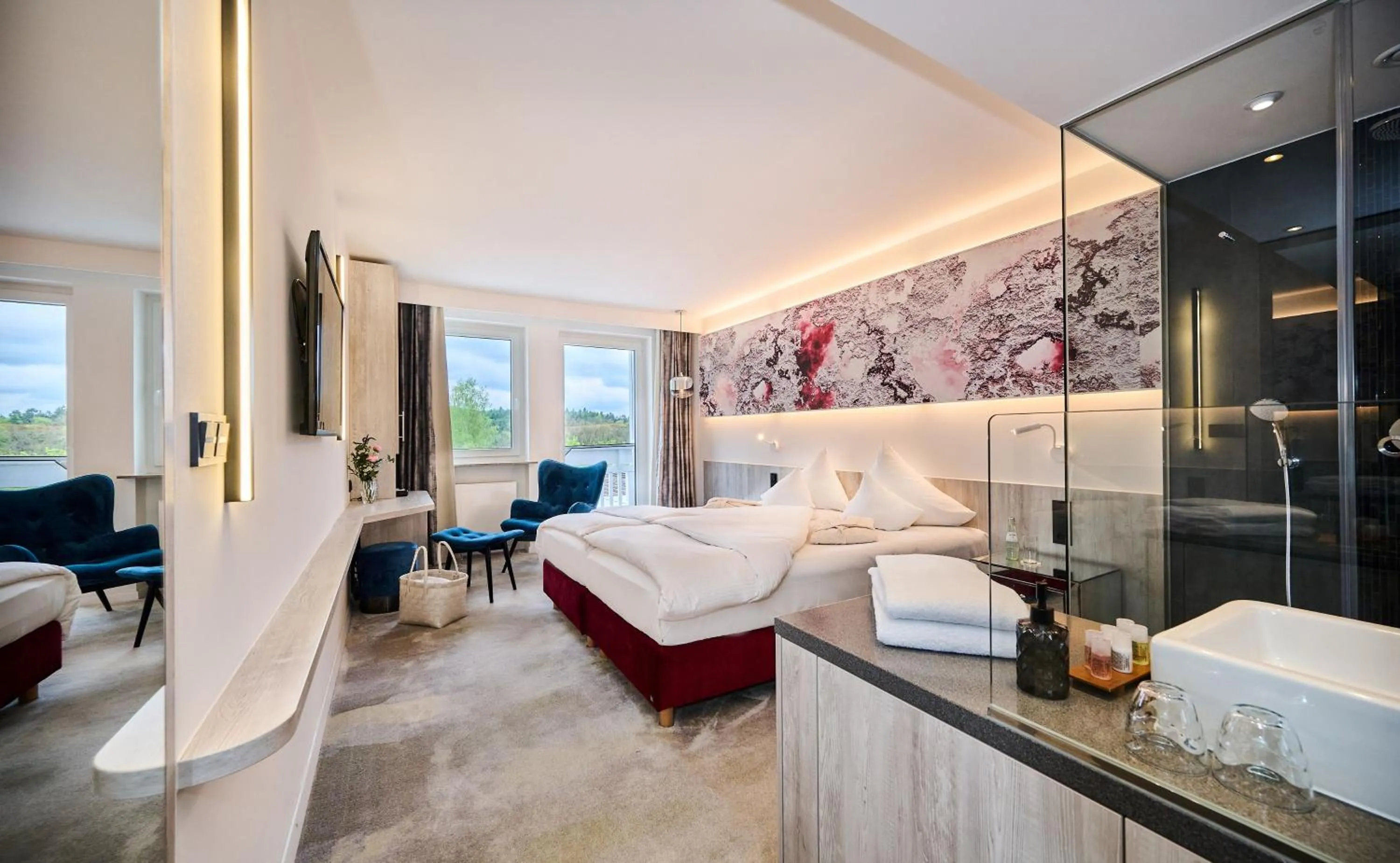 Photo of the whole room, Bed in Hotel Wutzschleife