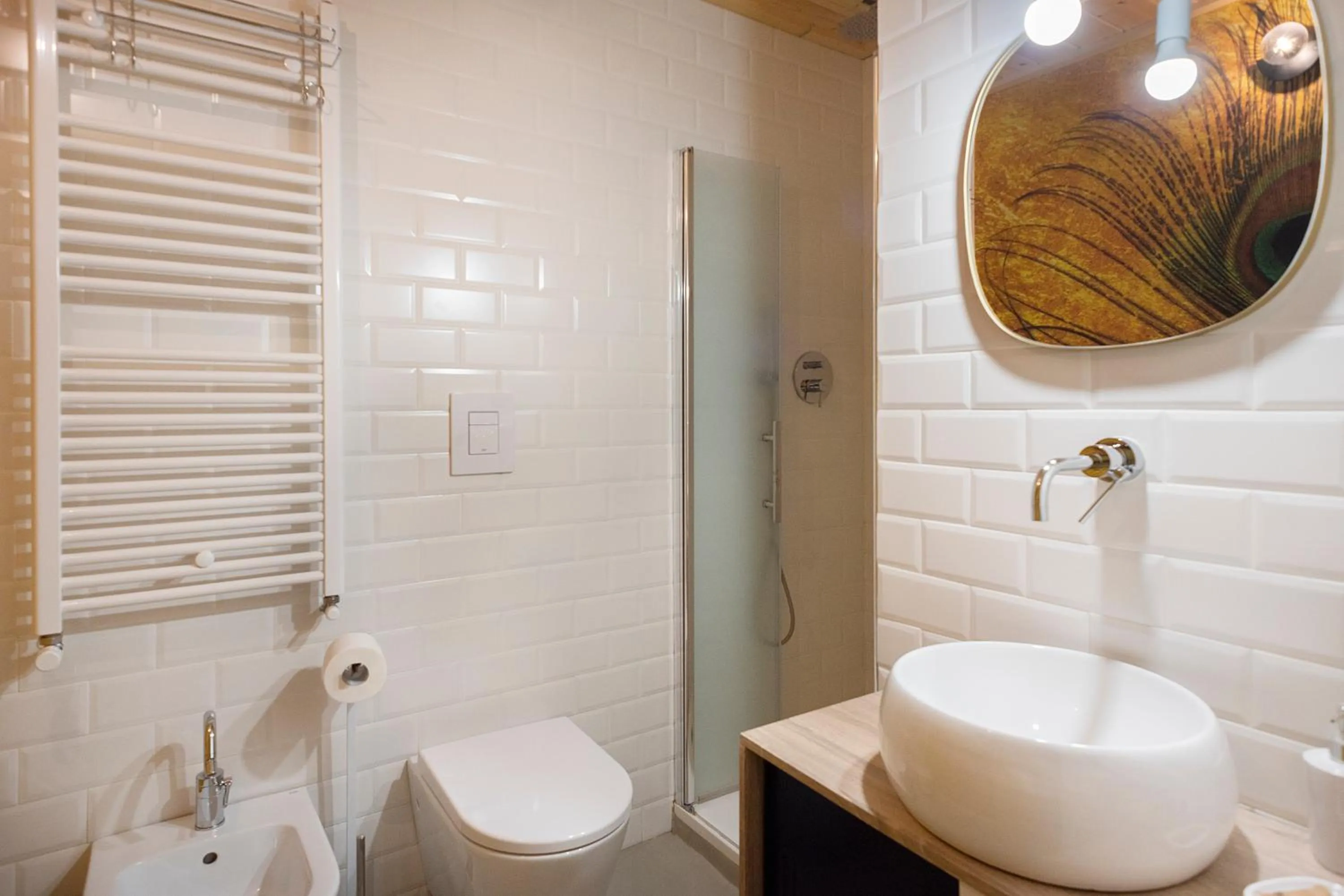 Shower in B&B o' Panar al Duomo