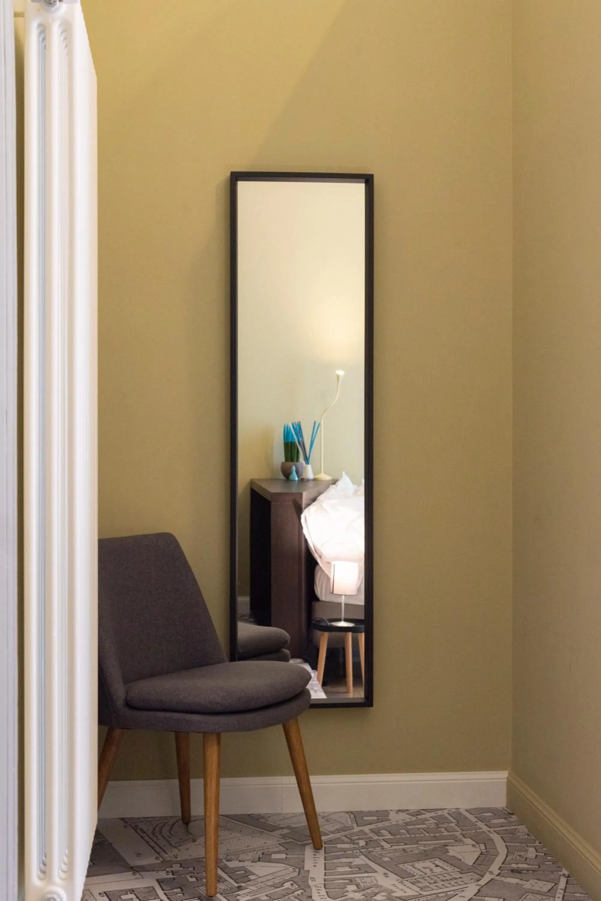 Decorative detail in B&B o' Panar al Duomo