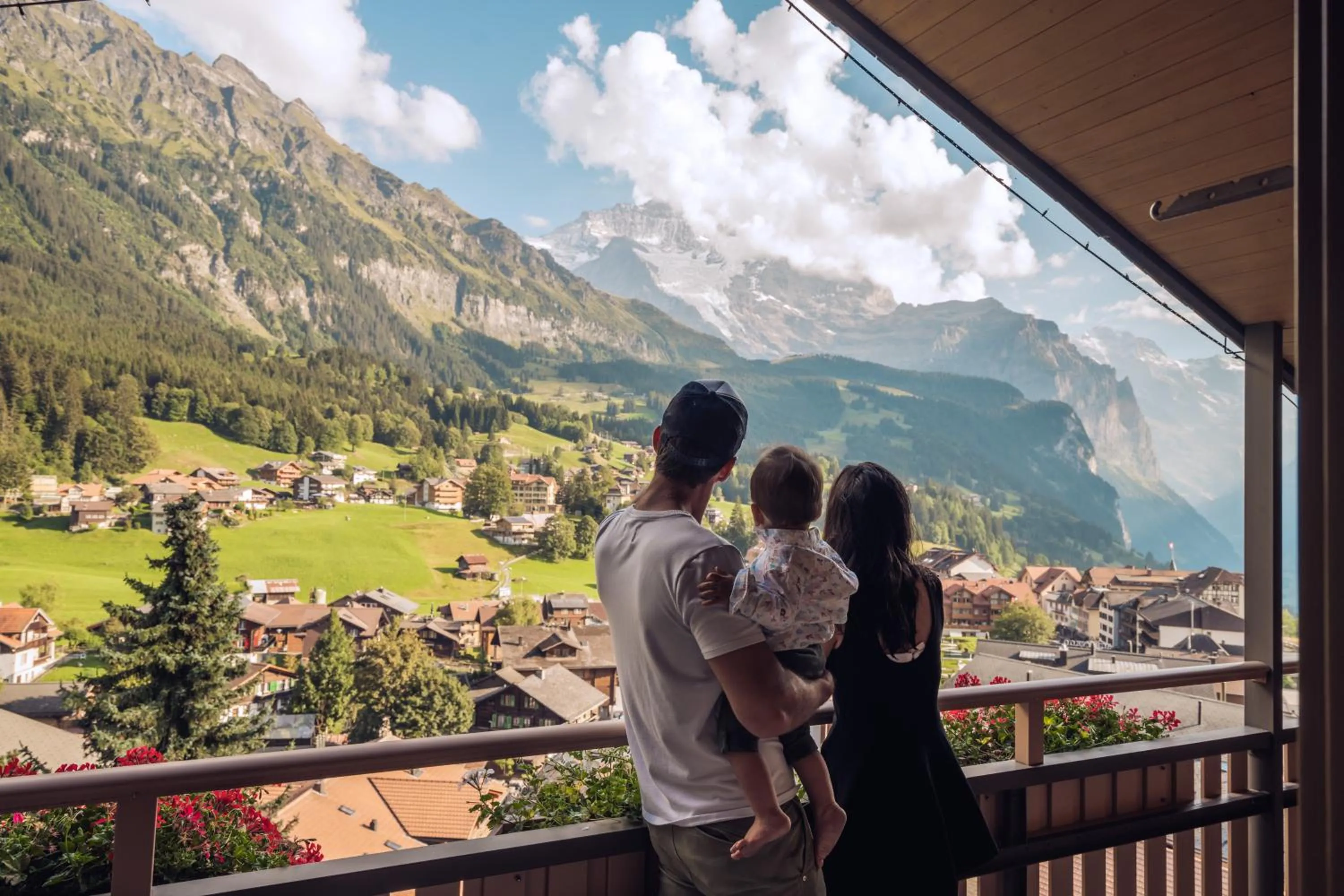 View (from property/room) in Hotel Jungfraublick