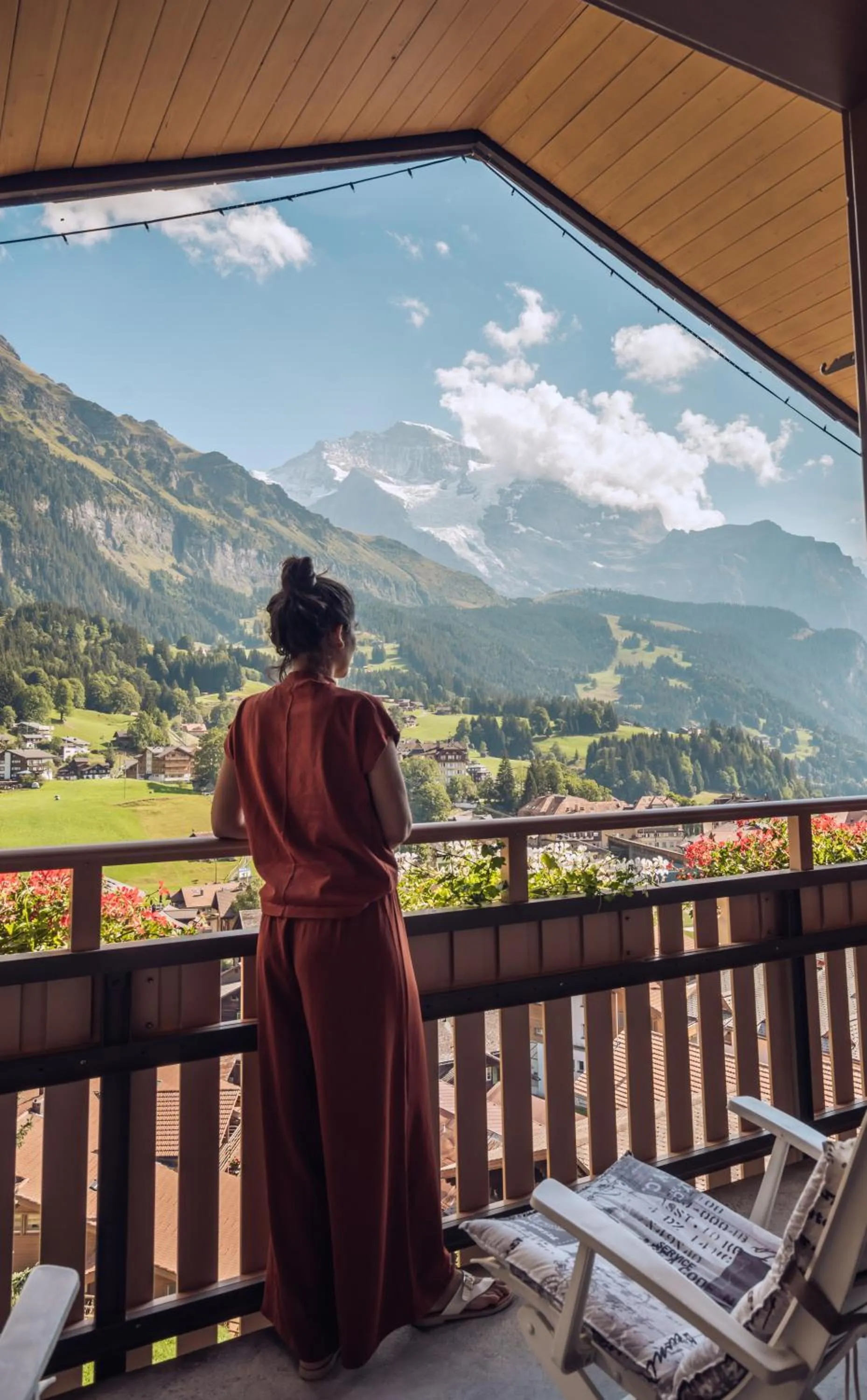 View (from property/room) in Hotel Jungfraublick