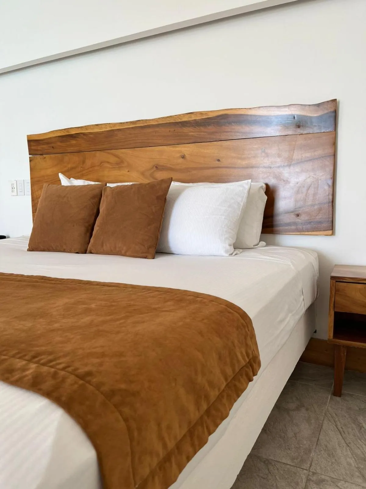 Bed in Hotel y Museo Casa Turquesa