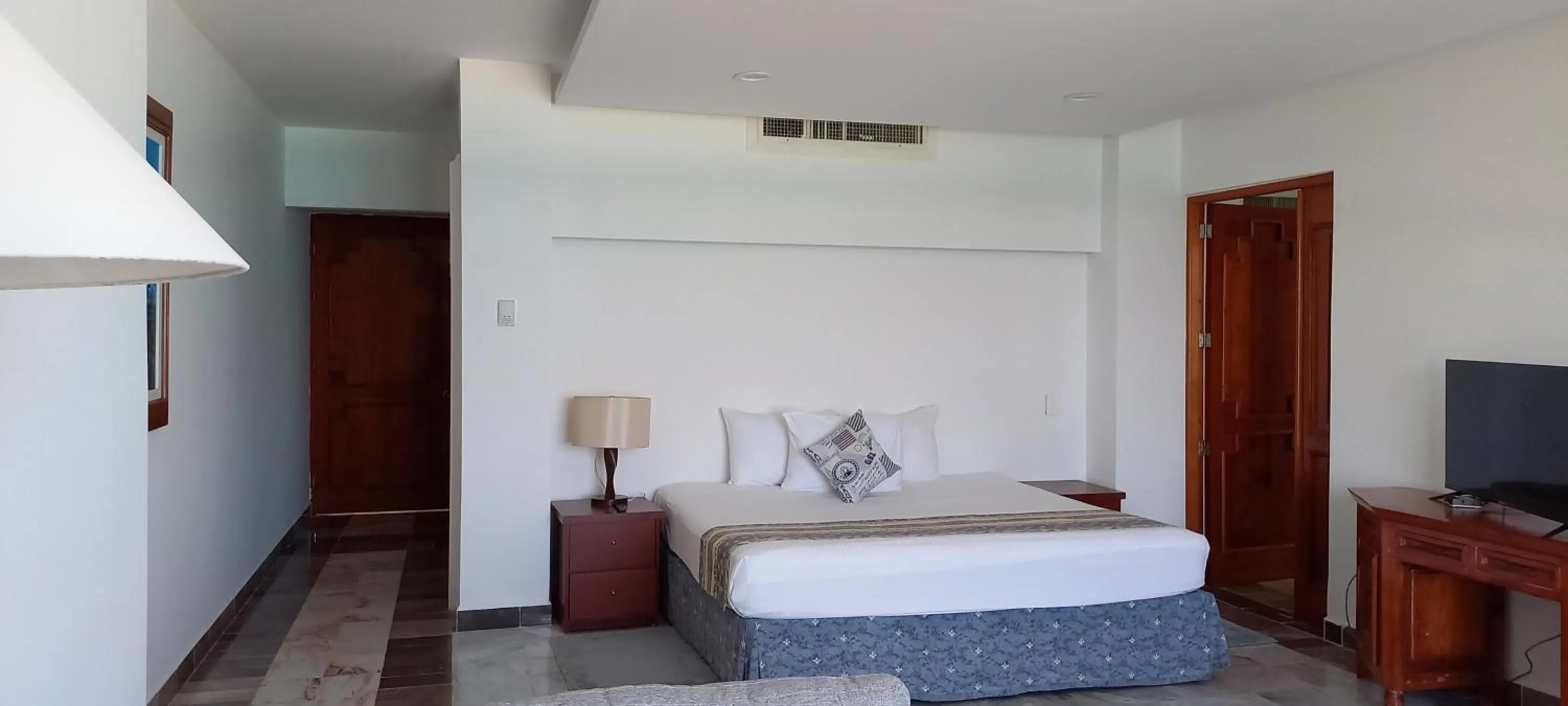 Bedroom, Bed in Hotel y Museo Casa Turquesa