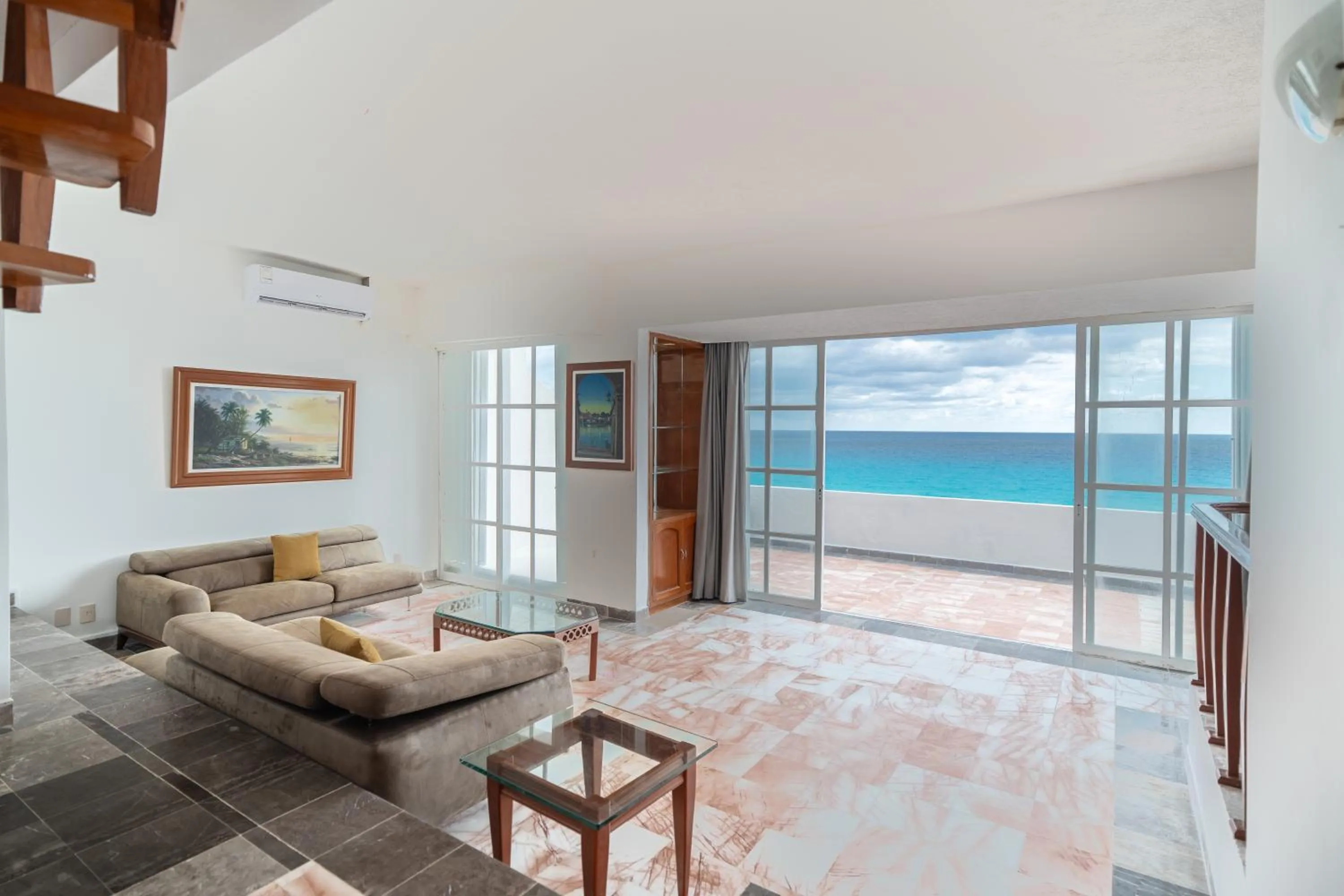 Living room in Hotel y Museo Casa Turquesa