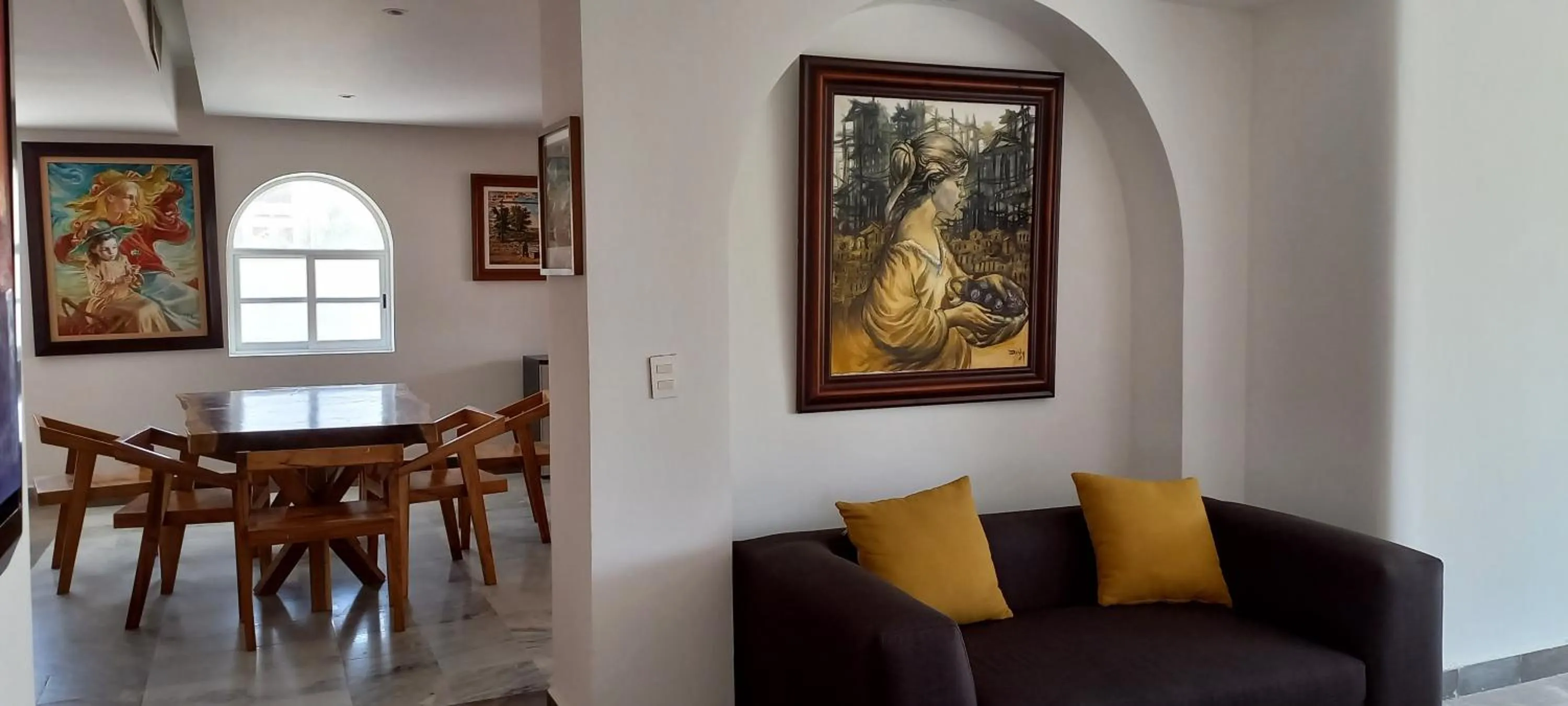 Dining area in Hotel y Museo Casa Turquesa
