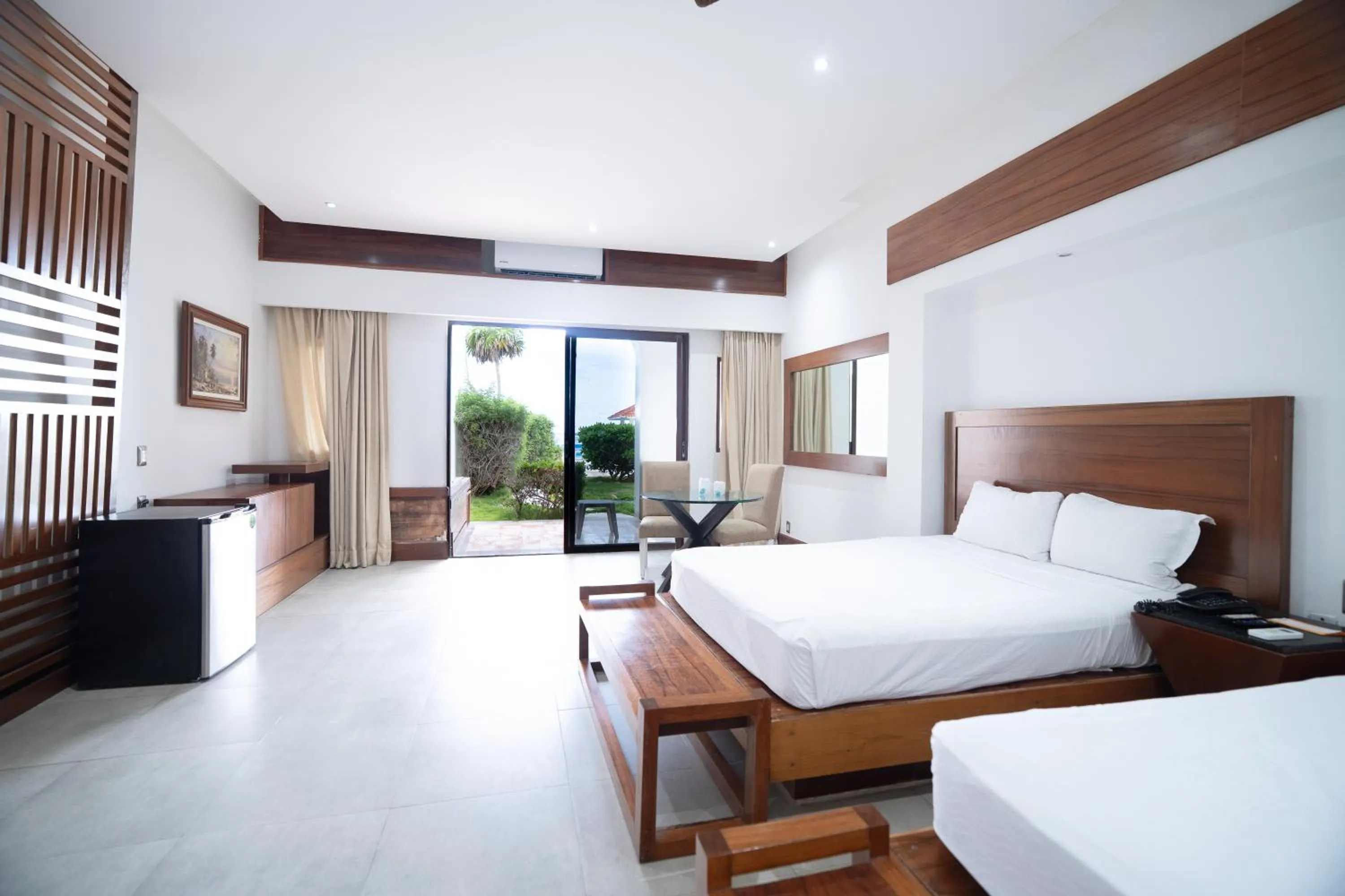 Bedroom, Bed in Hotel y Museo Casa Turquesa