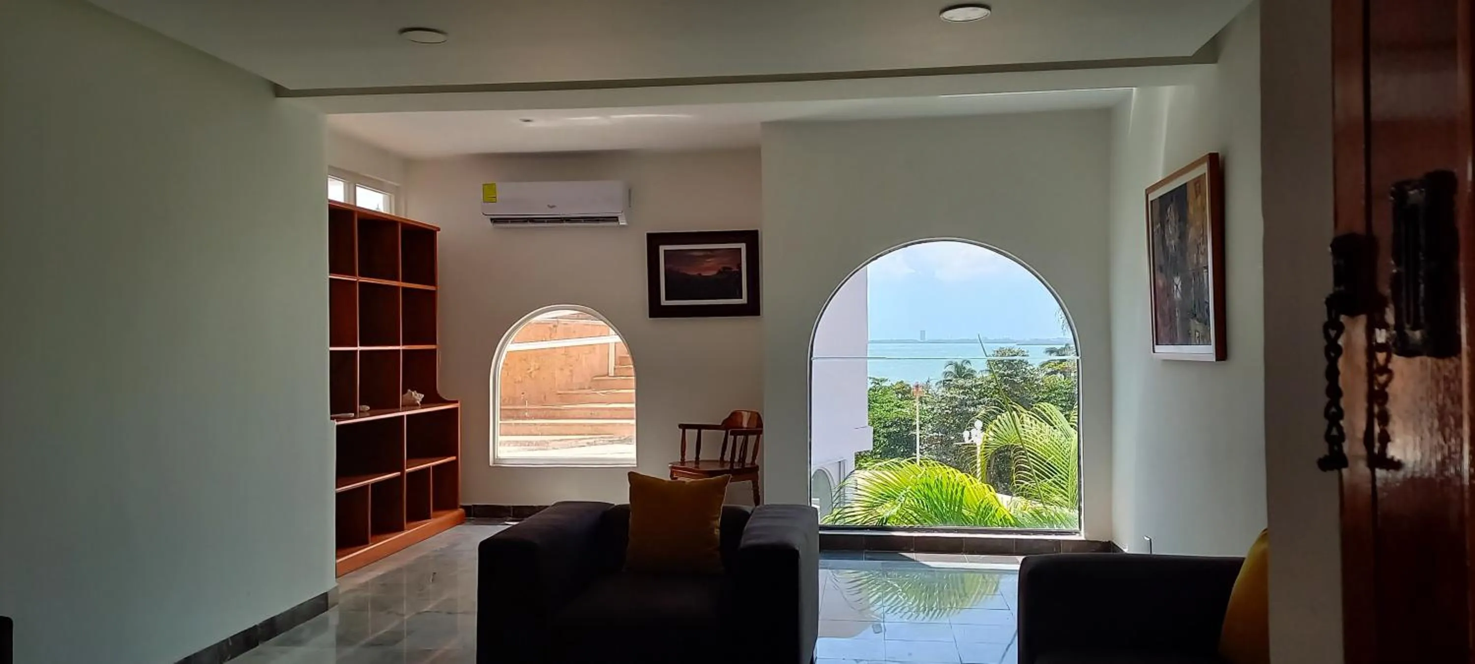 Living room in Hotel y Museo Casa Turquesa