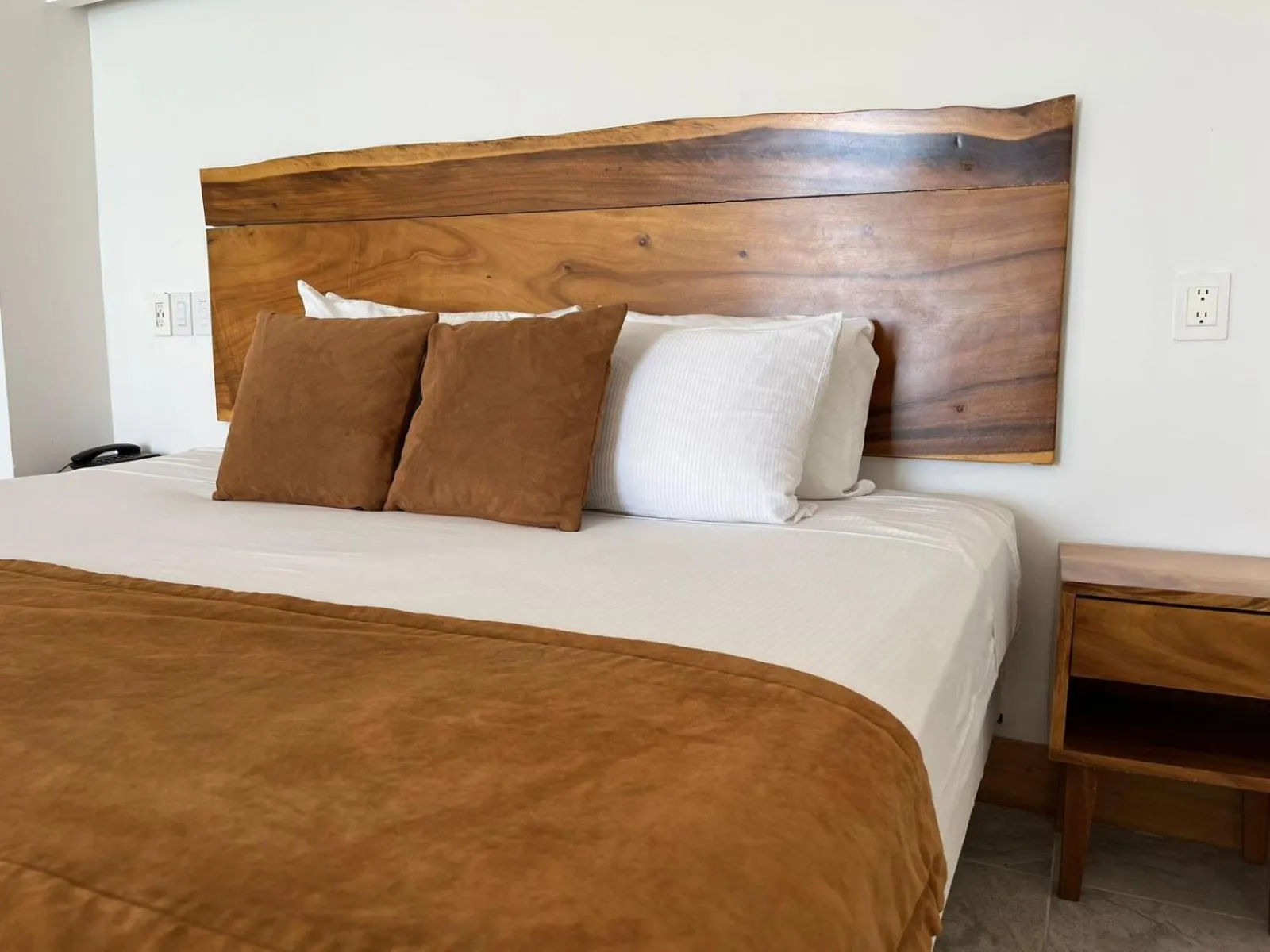 Bed in Hotel y Museo Casa Turquesa