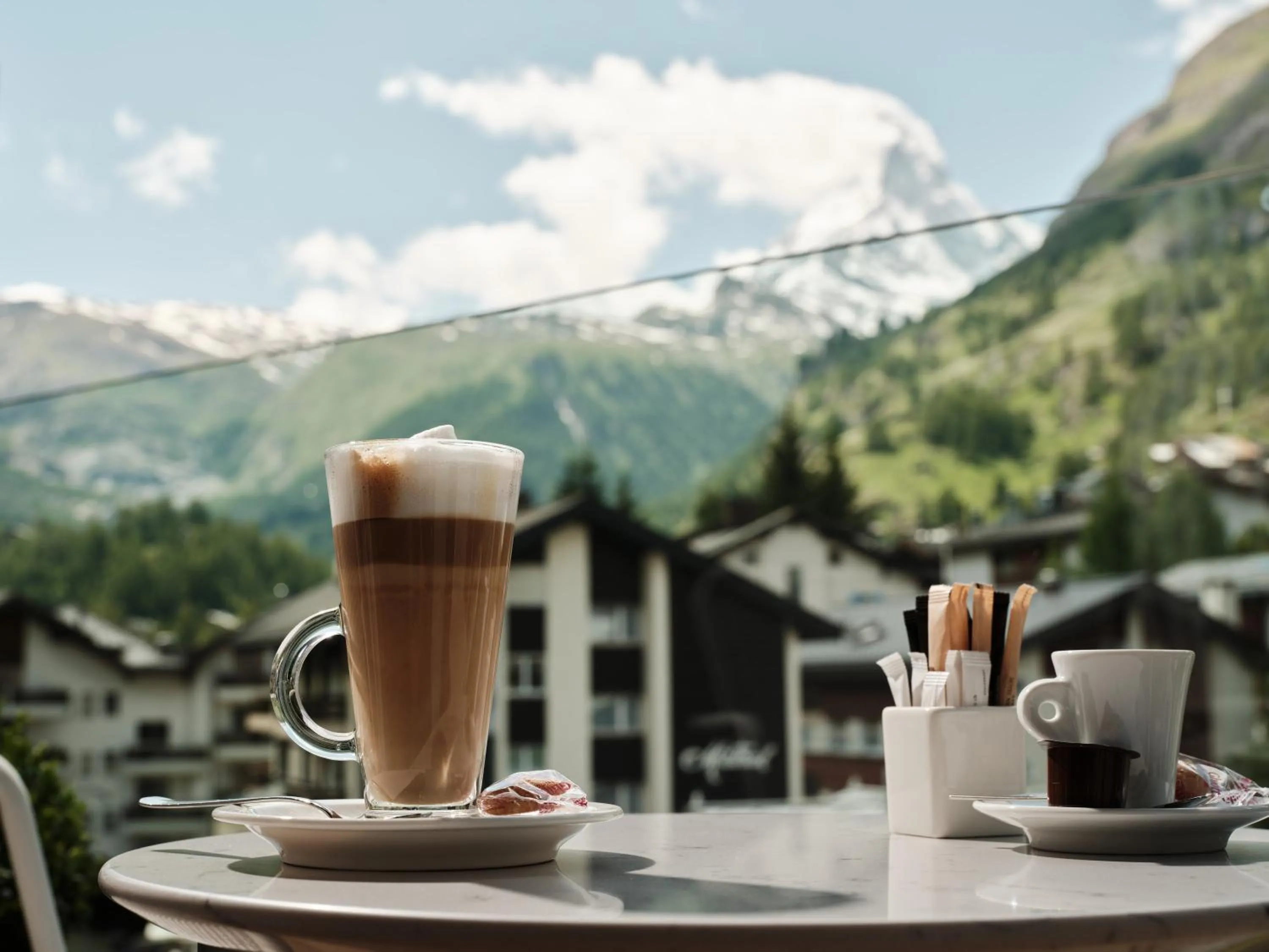 View (from property/room) in National Zermatt - Matterhorn Views, Sunnegga Gateway & SPA