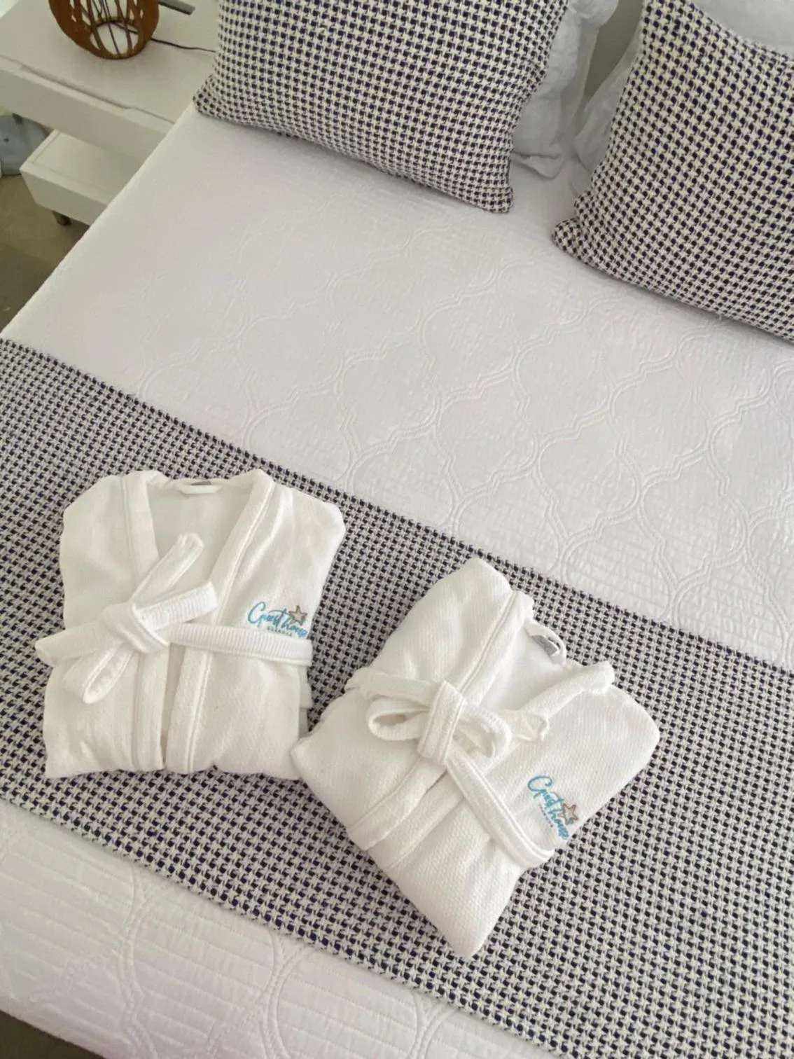 towels in Guest House Guarujá Hotel Boutique