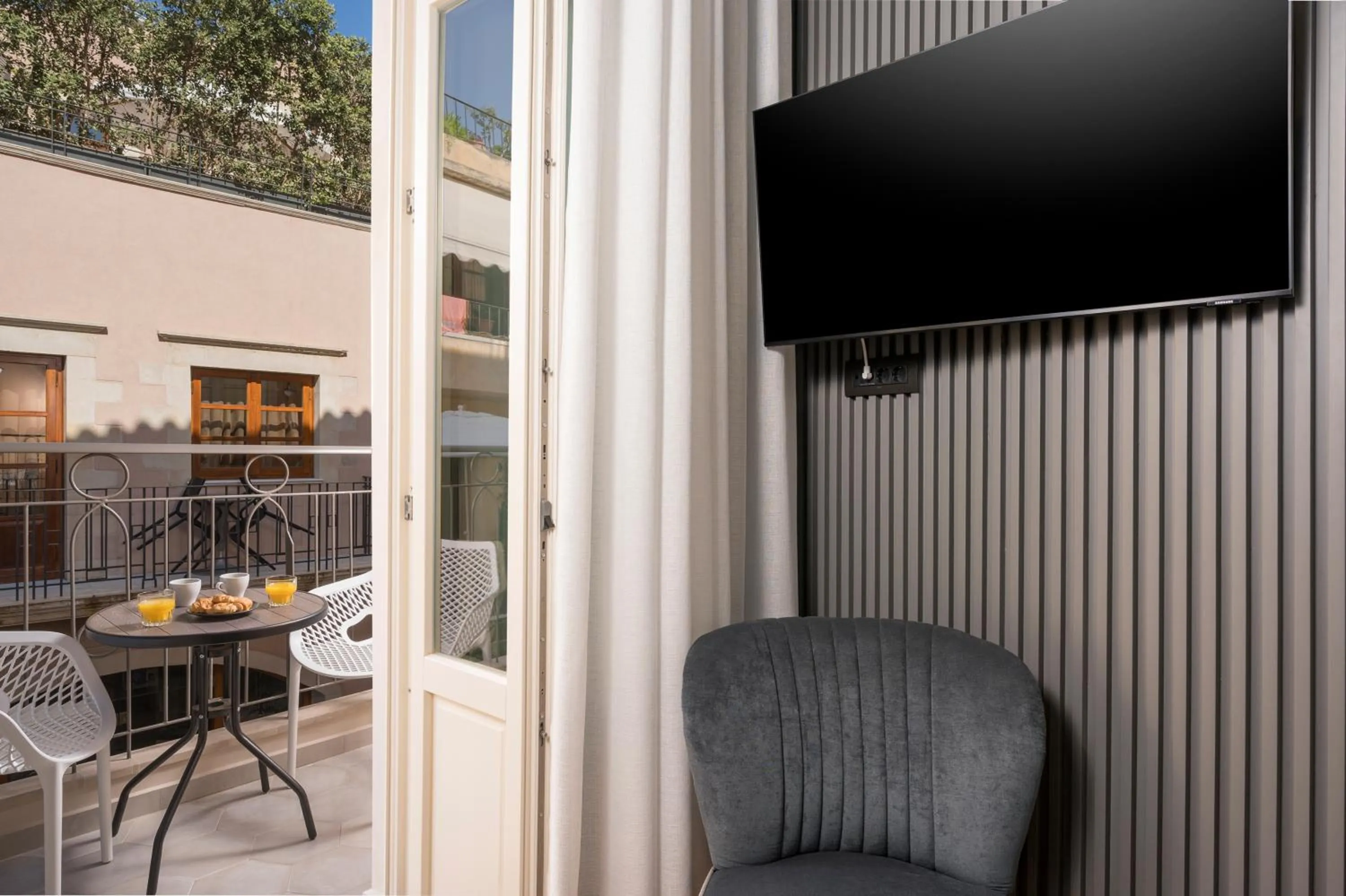 Living room in Veneri Boutique Suites