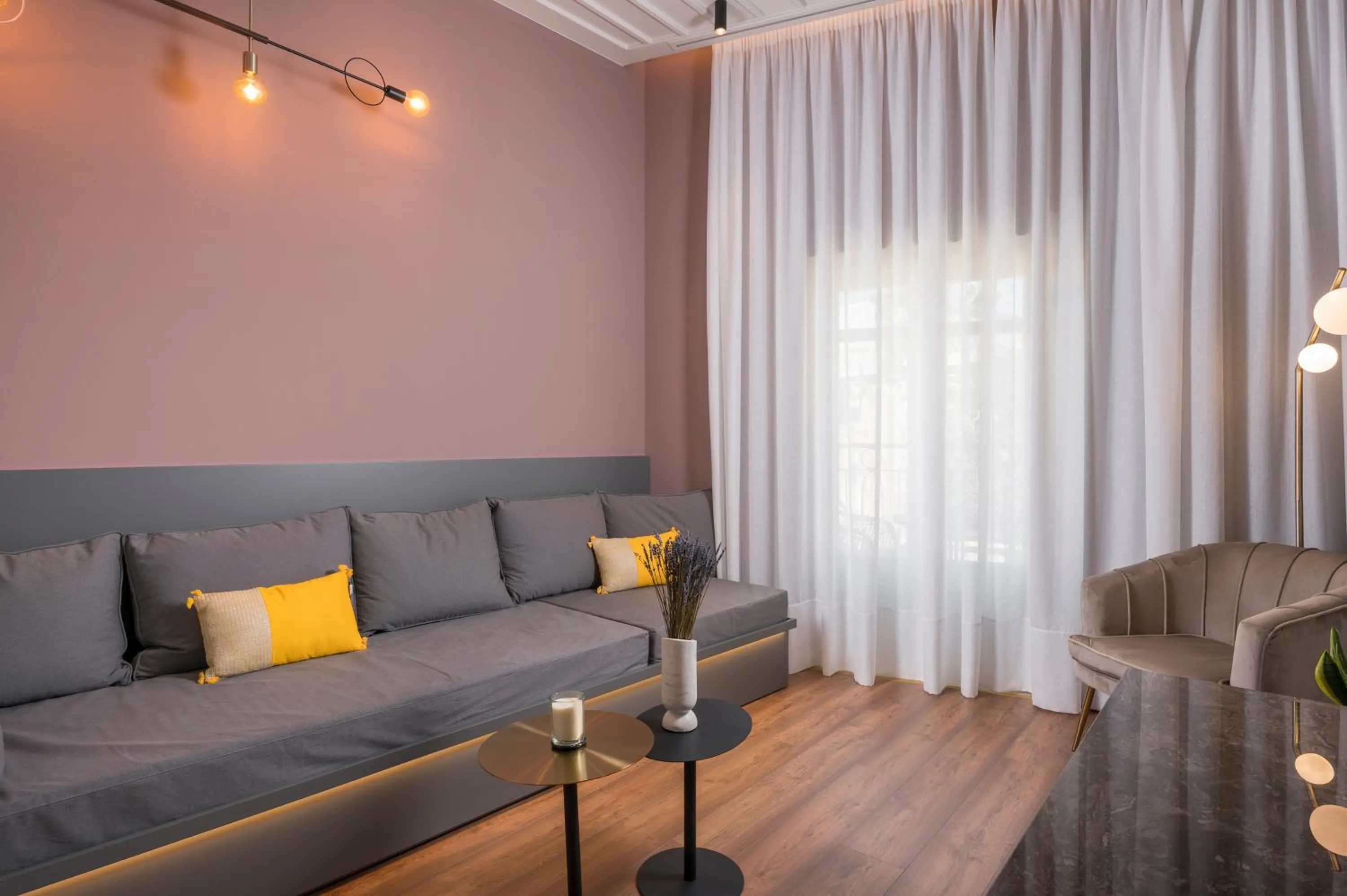 Living room in Veneri Boutique Suites