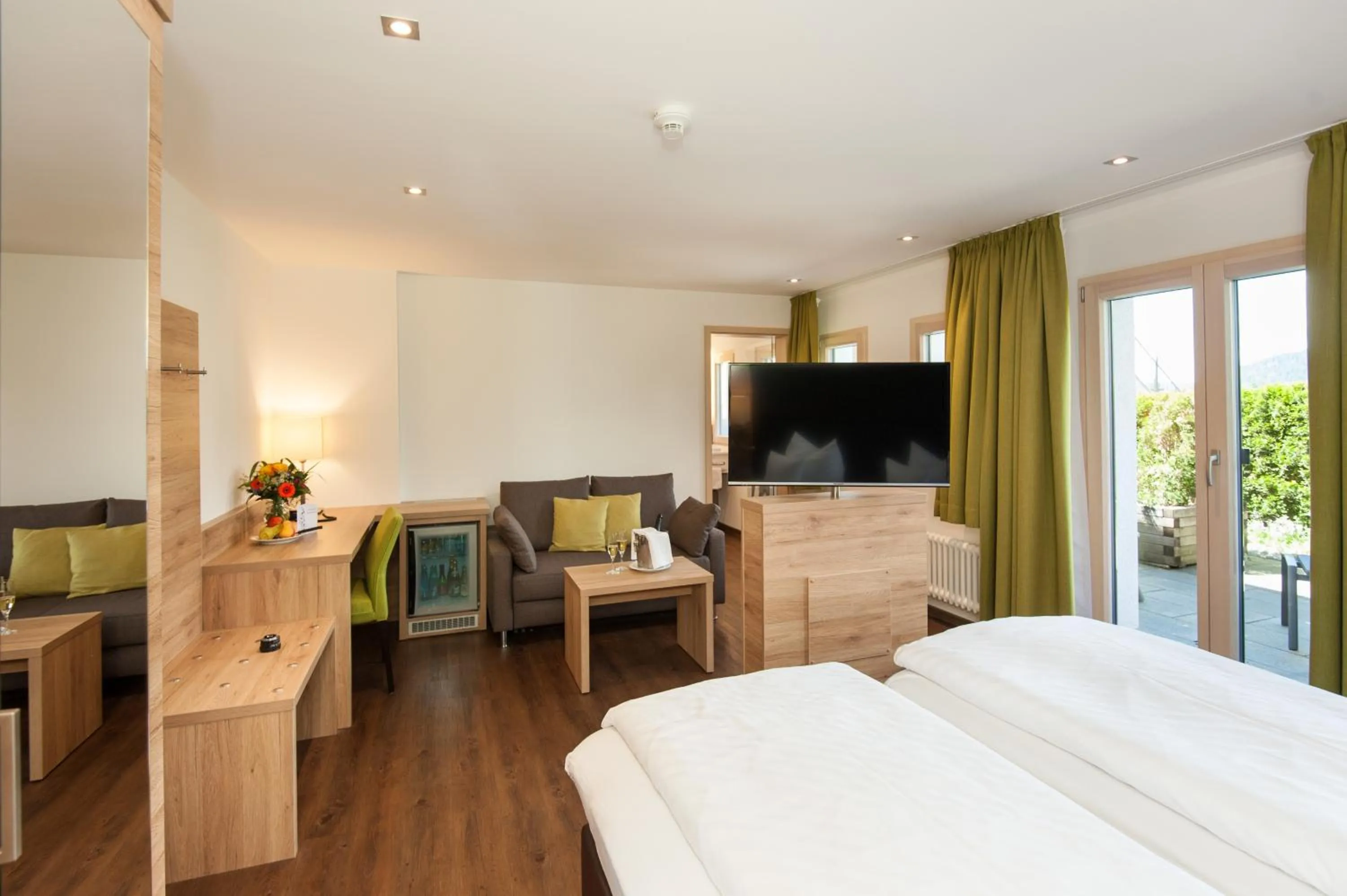 Photo of the whole room, Bed in Albtalblick Ihr Wellness- & Wanderhotel