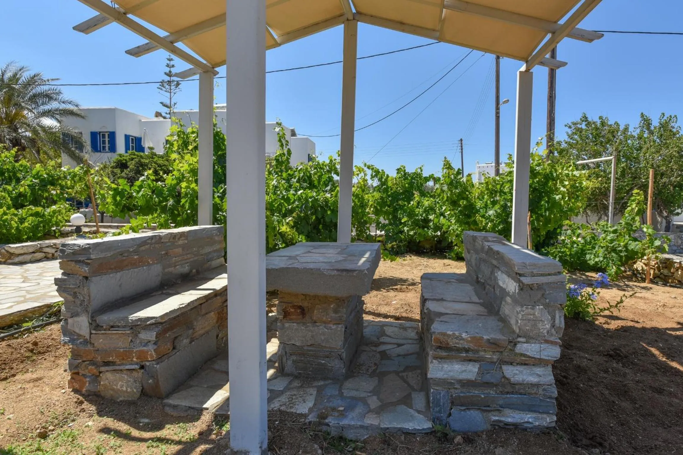 Patio in Naxian Garden of Senses