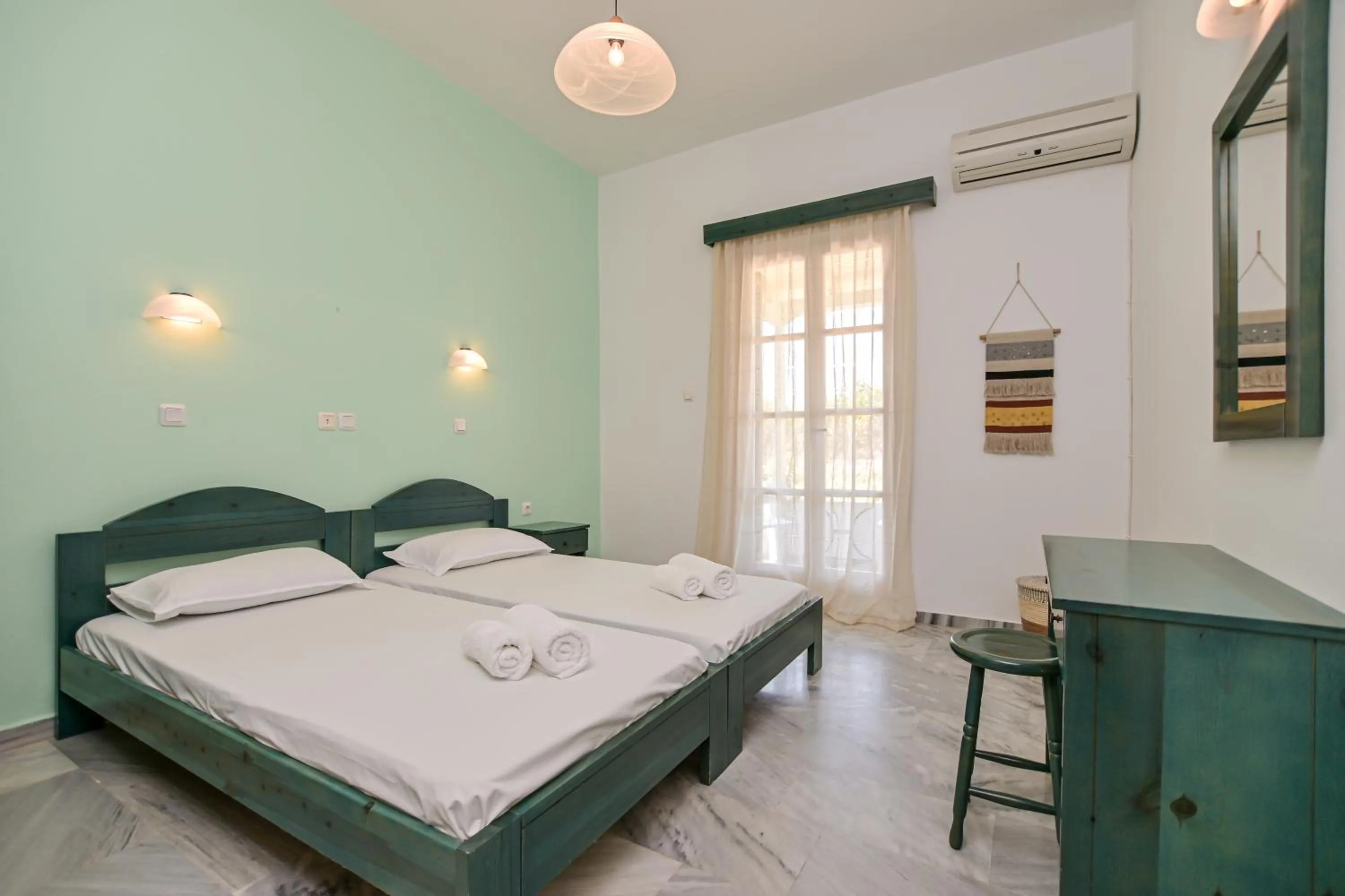 Bed in Naxian Garden of Senses